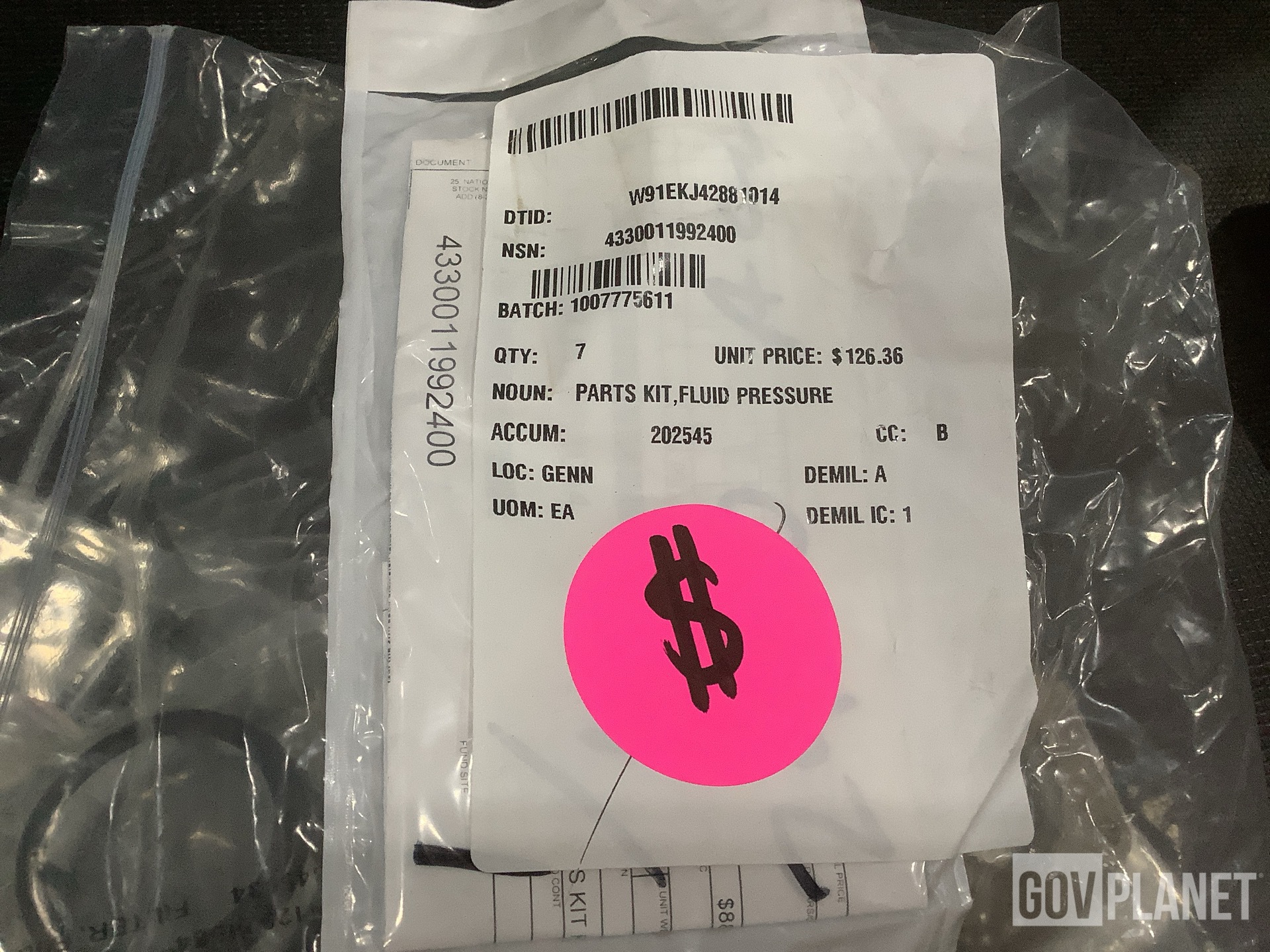 (9) Bracket Assembly Kits, (19) Scrapers, (7) Filter Parts Kits & Assorted Items