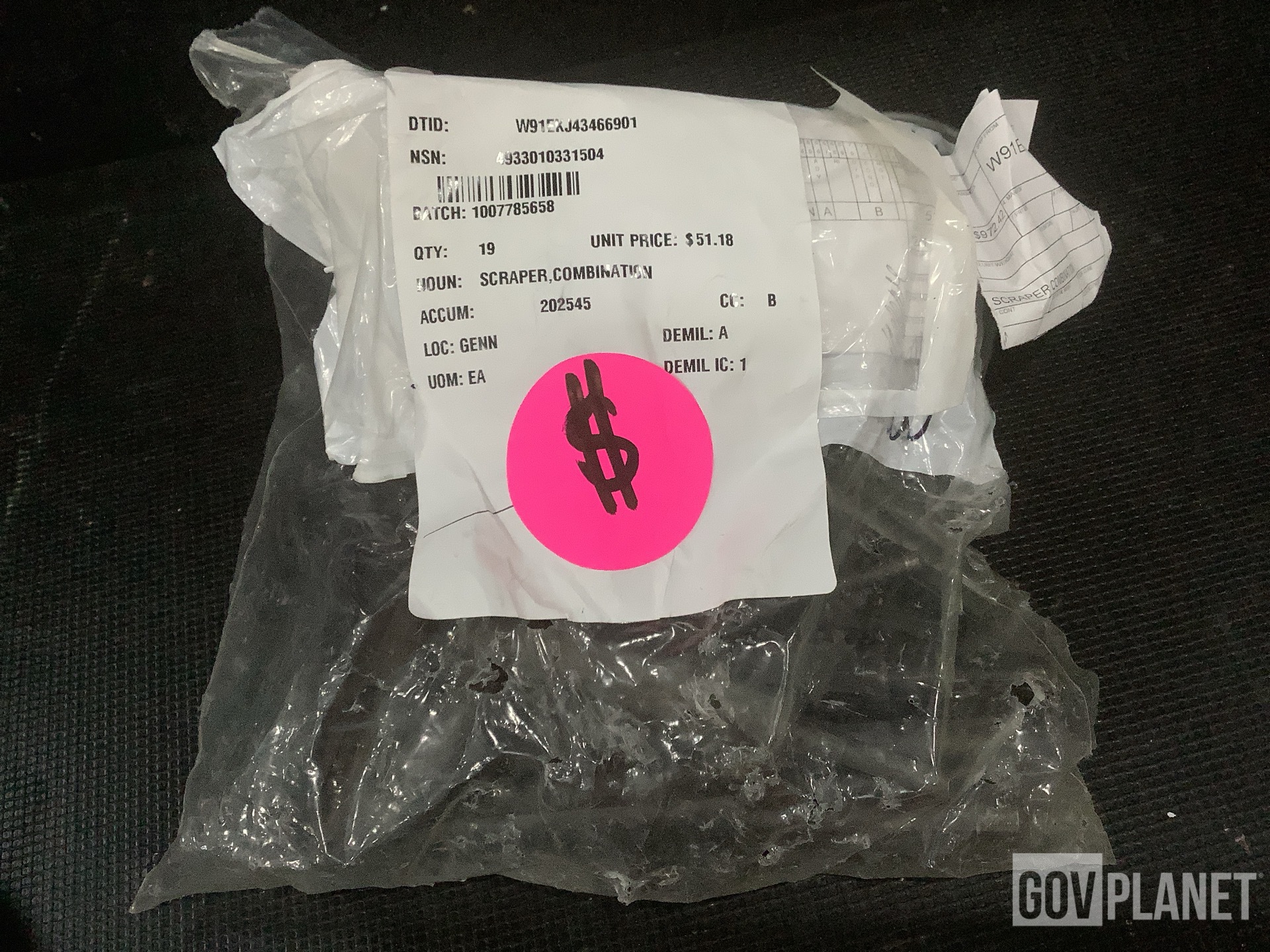 (9) Bracket Assembly Kits, (19) Scrapers, (7) Filter Parts Kits & Assorted Items