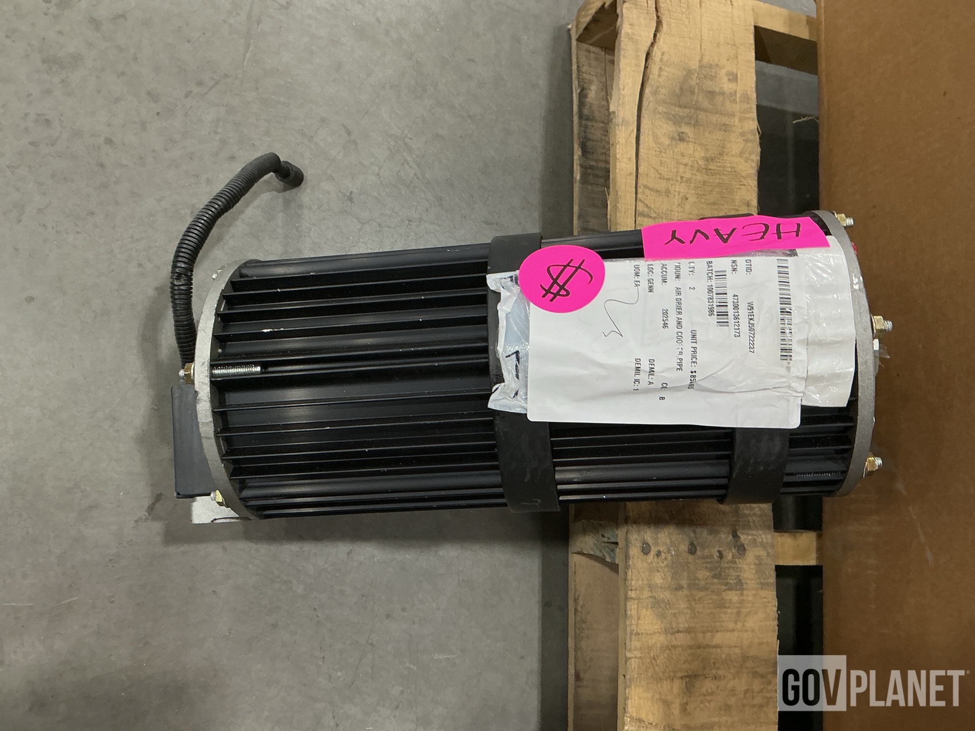 (2) Air Drier & Coolers, (1) Elbow, (4) Heating Elements & Assorted Items