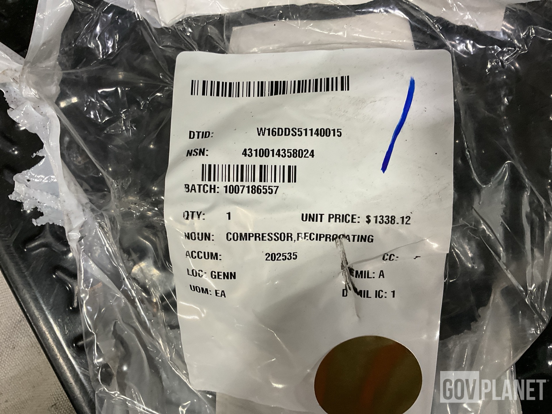 (1) Compressor, (1) Multimeter, (2) Fan Trays & Assorted Items