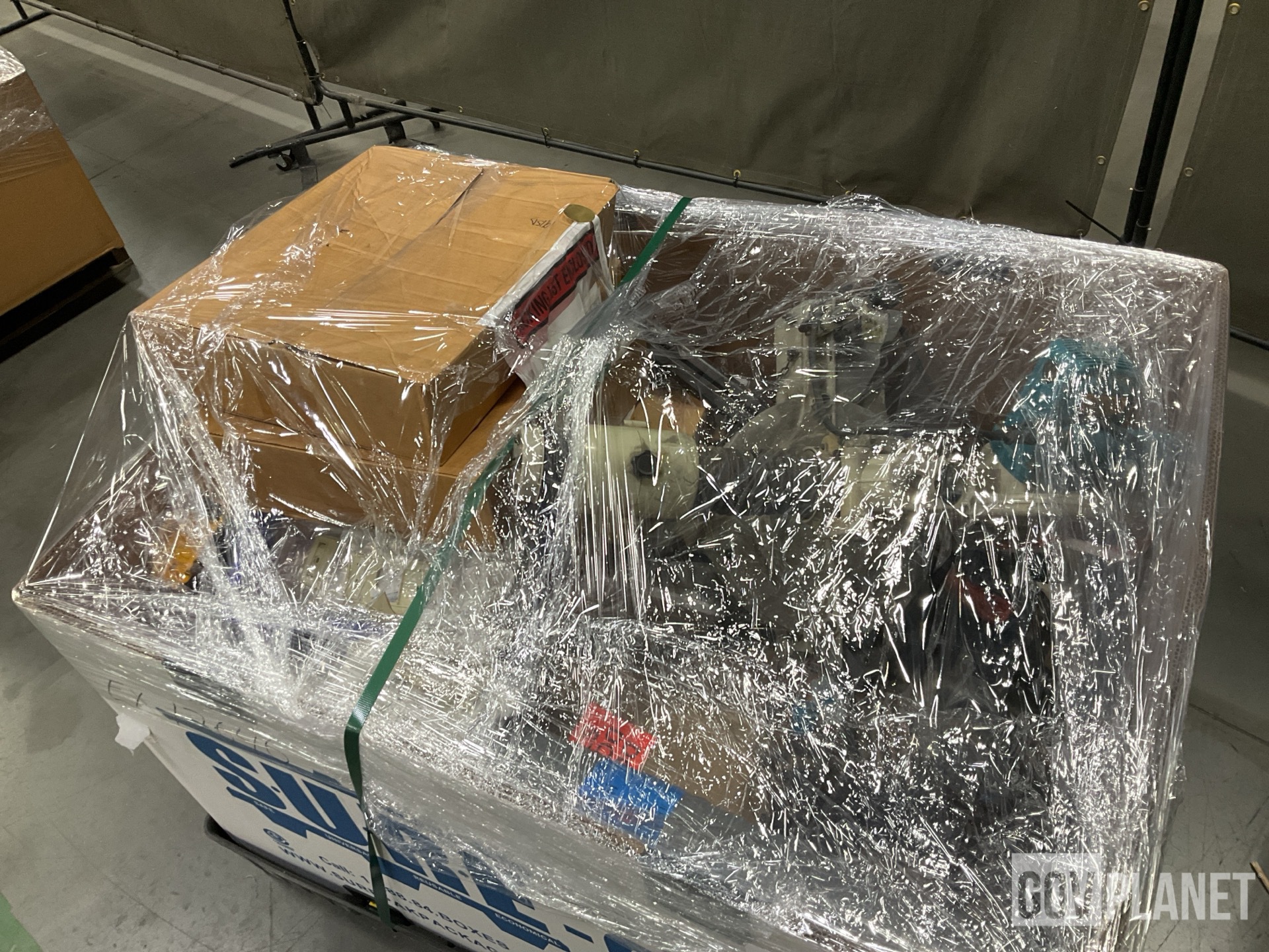 (1) Compressor, (1) Multimeter, (2) Fan Trays & Assorted Items