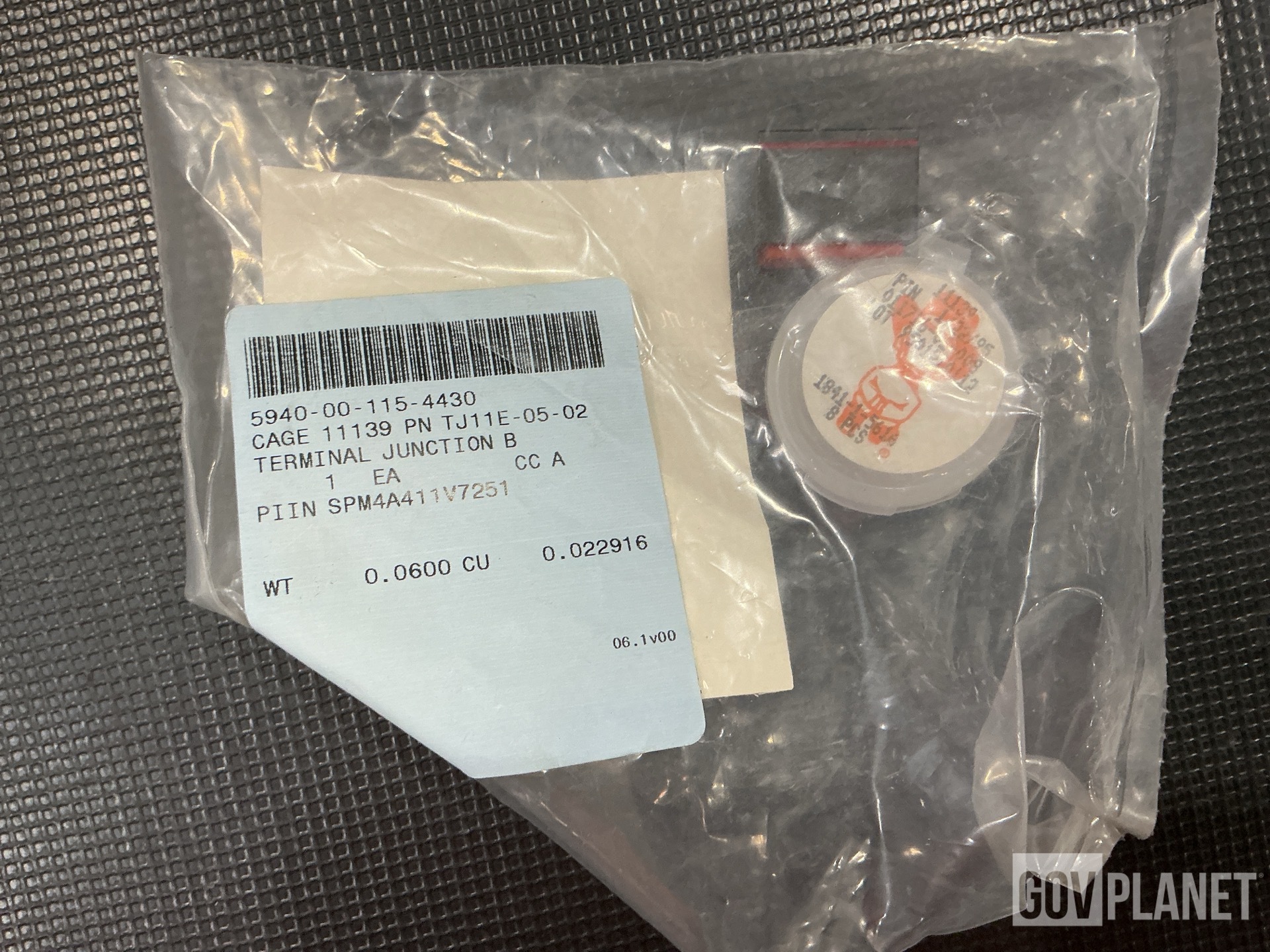 (1) Cylinder Assembly, (1) Circuit Card Assembly, (12) Modules & Assorted Items