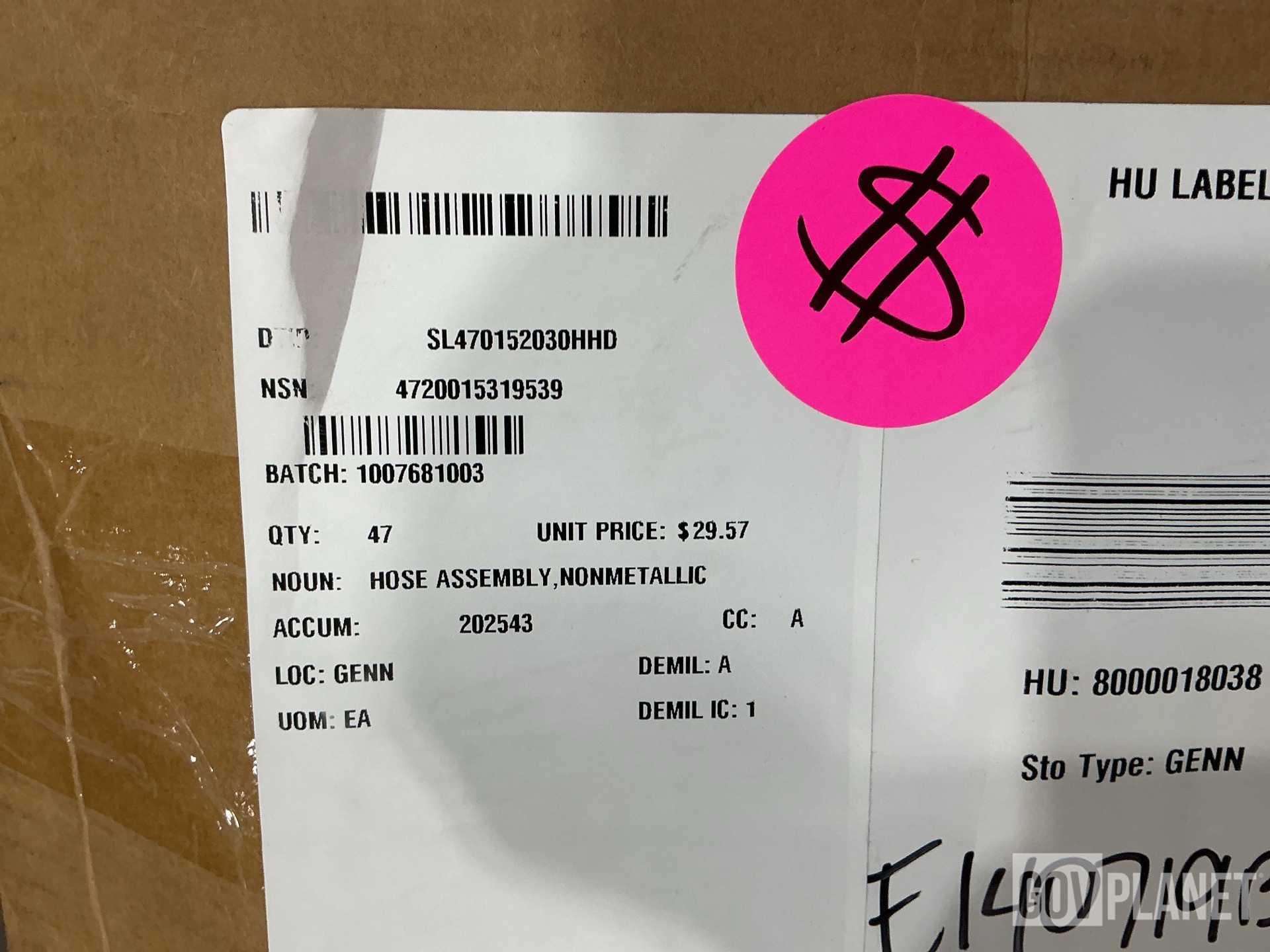 (80) Hose Assemblies, (3) Compressors, (1) Linear Valve & Assorted Items