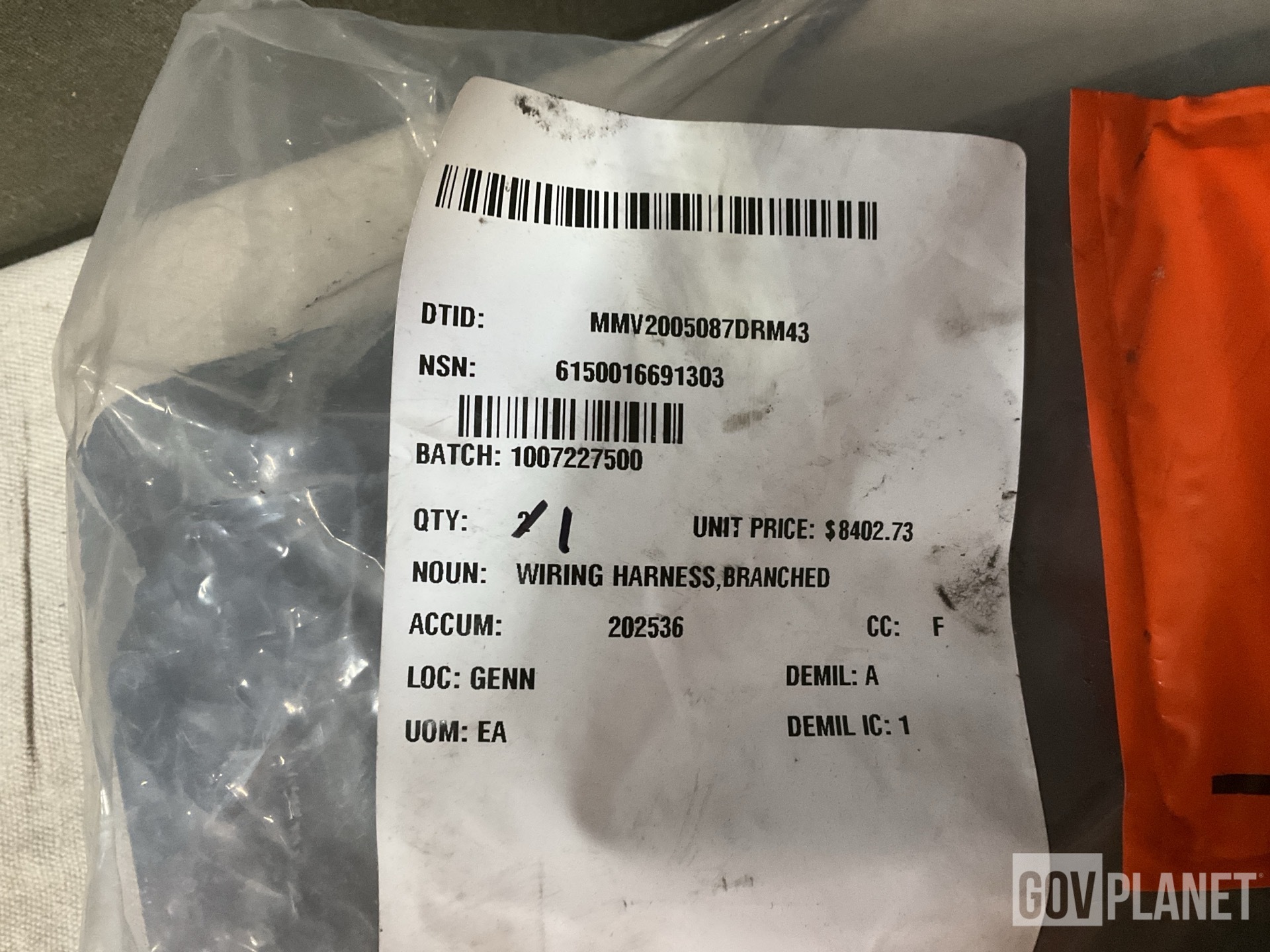 Oshkosh Defense 12610976 Engine Wire Harness