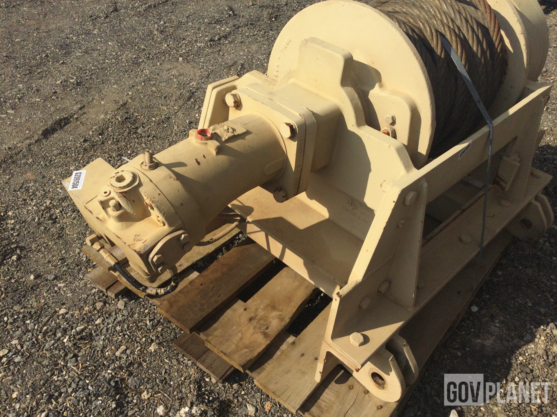 Tulsa 51022-R-001 Vehicle Mounting Drum Winch