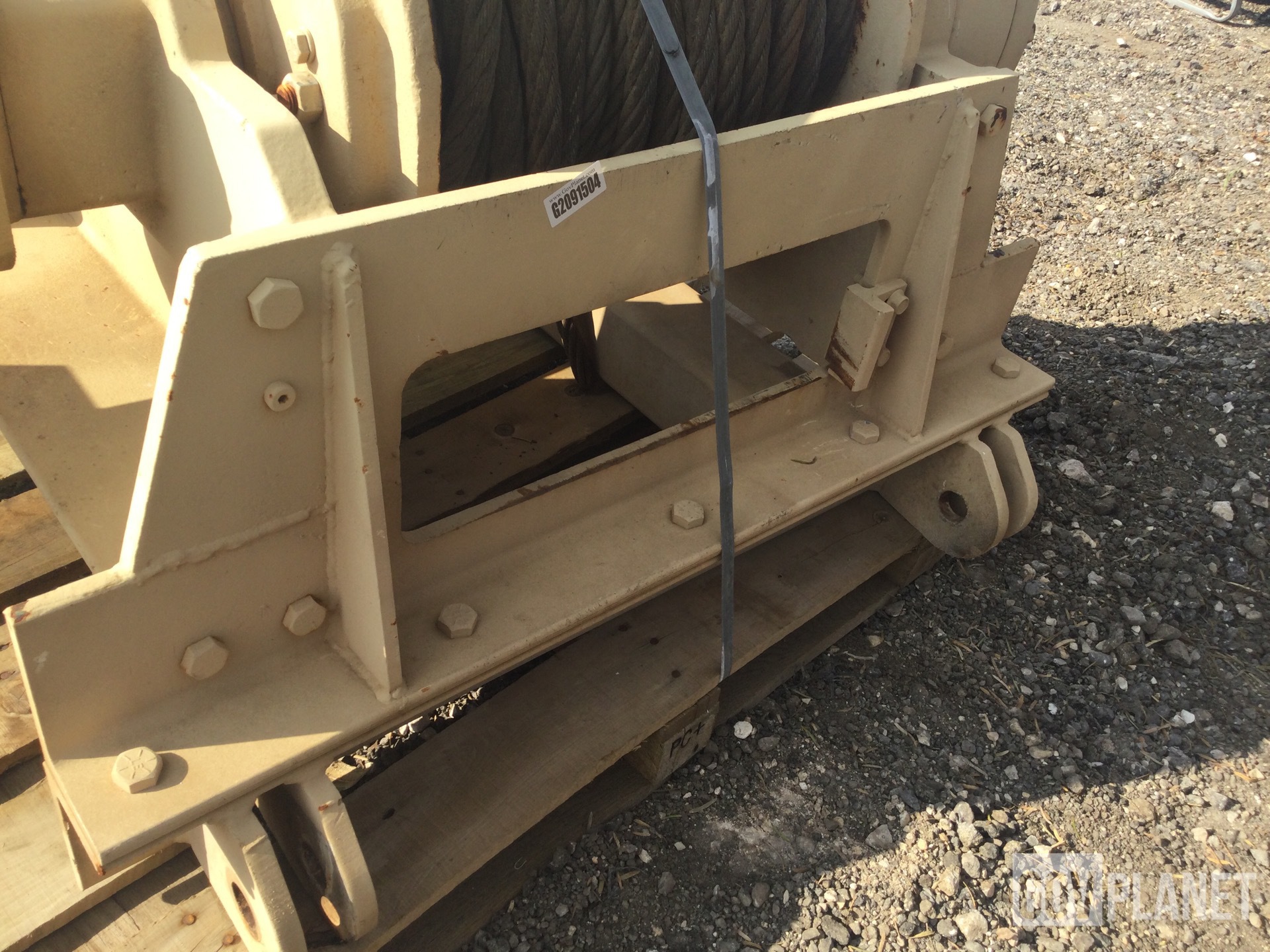 Tulsa 51022-R-001 Vehicle Mounting Drum Winch