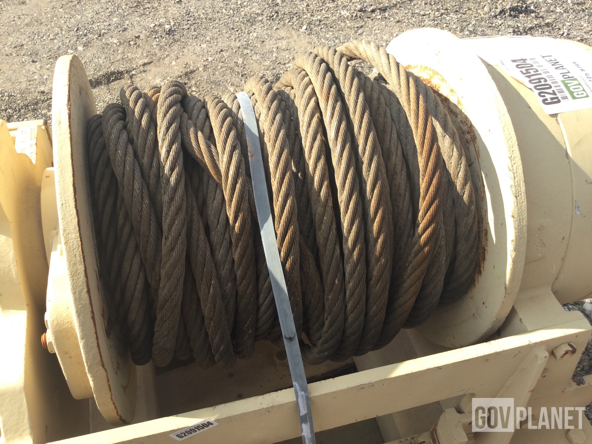 Tulsa 51022-R-001 Vehicle Mounting Drum Winch