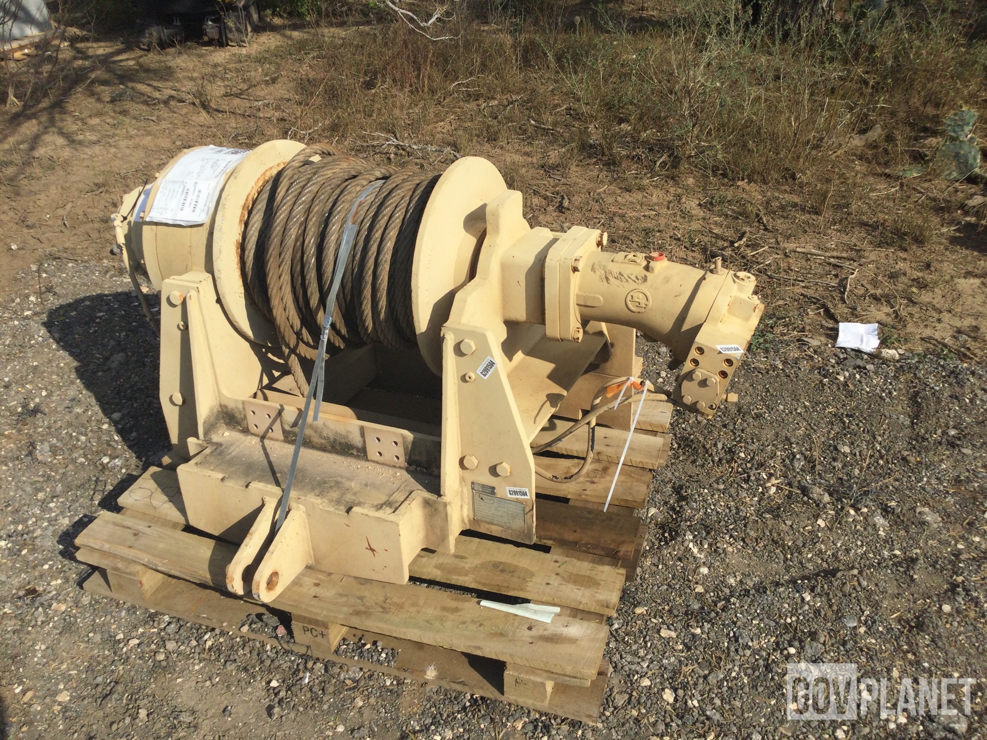 Tulsa 51022-R-001 Vehicle Mounting Drum Winch