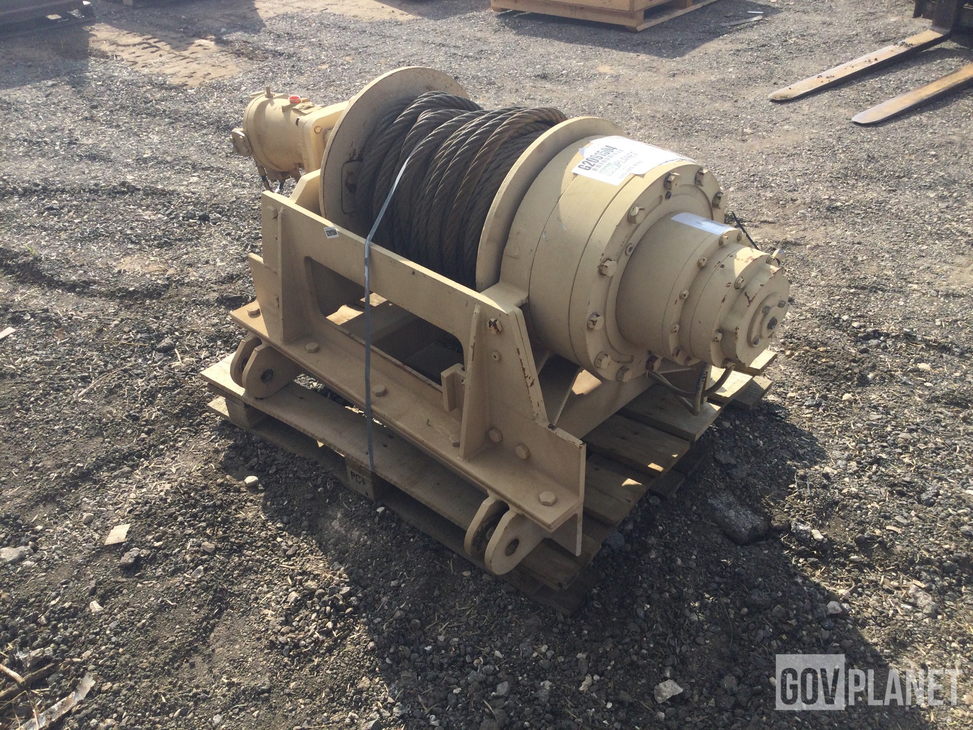 Tulsa 51022-R-001 Vehicle Mounting Drum Winch