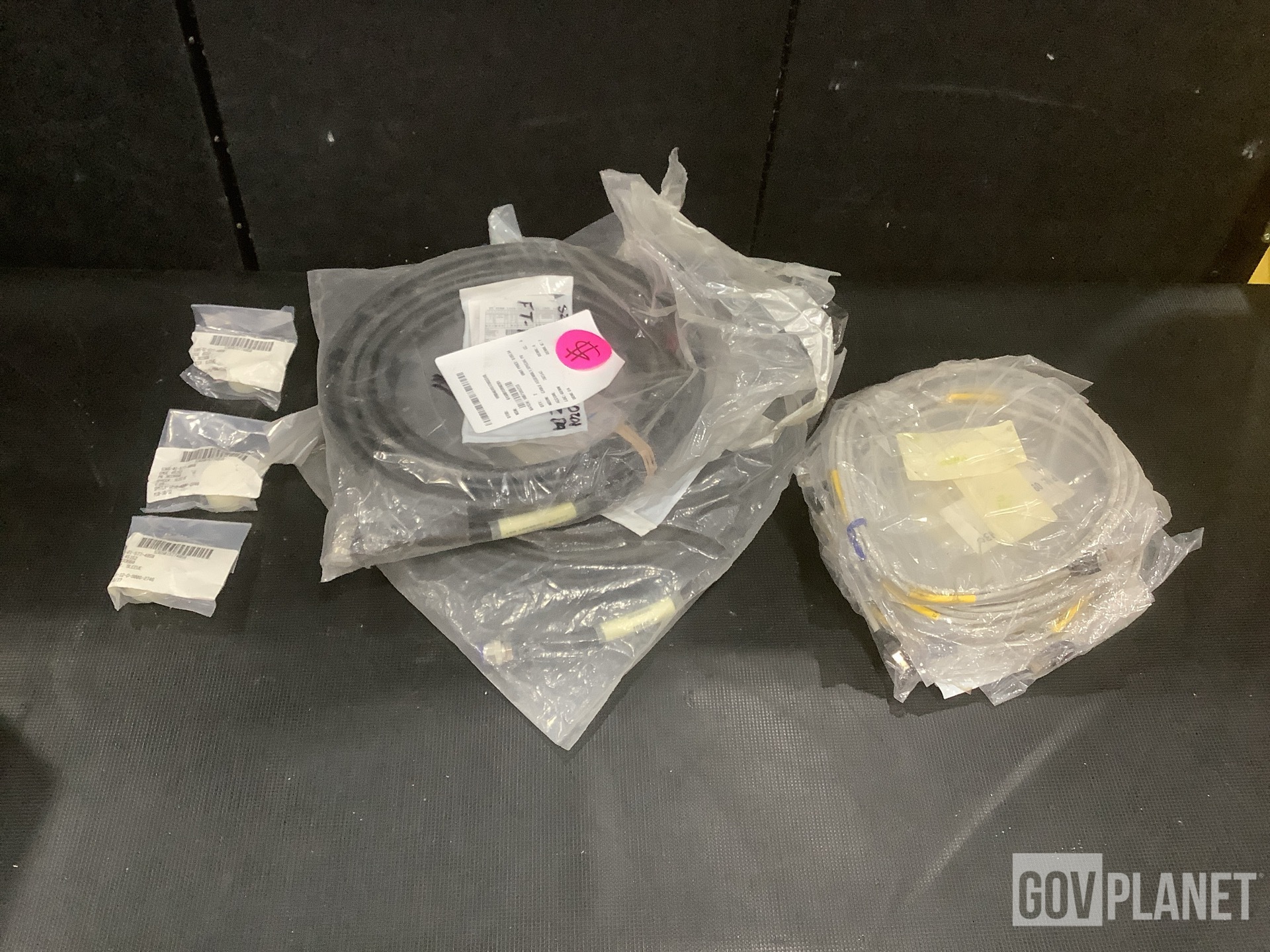 (13) Cable Assemblies, (2) Cables, (94) Sleeve Spacers & Assorted Items
