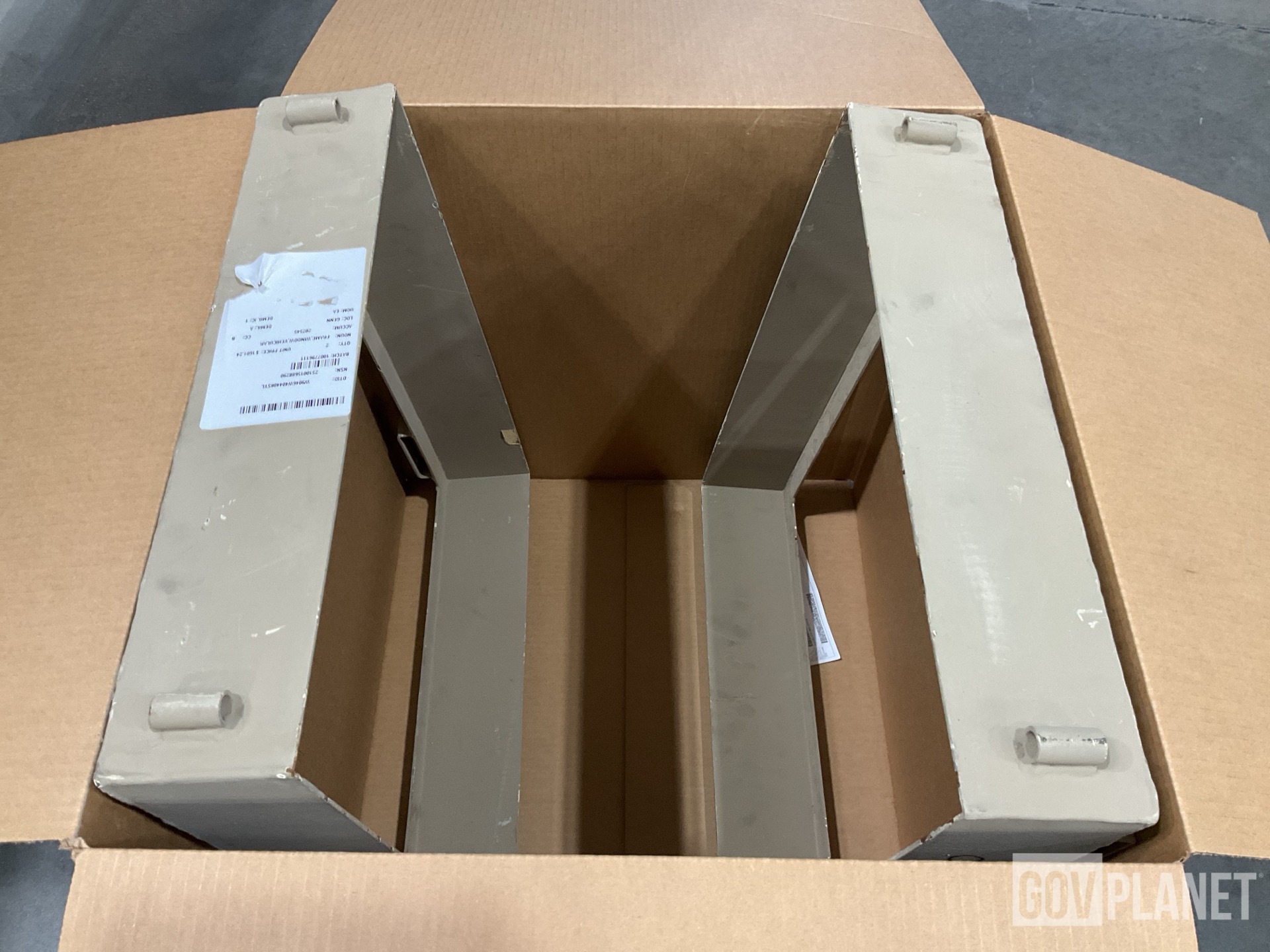 (2) Critical Solutions International 2402-00621-34 Vehicular Window Frames