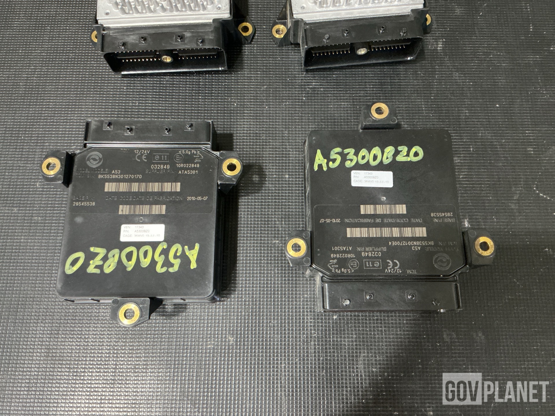 (4) Allison Transmission 29545538 Electronic Components Assemblies