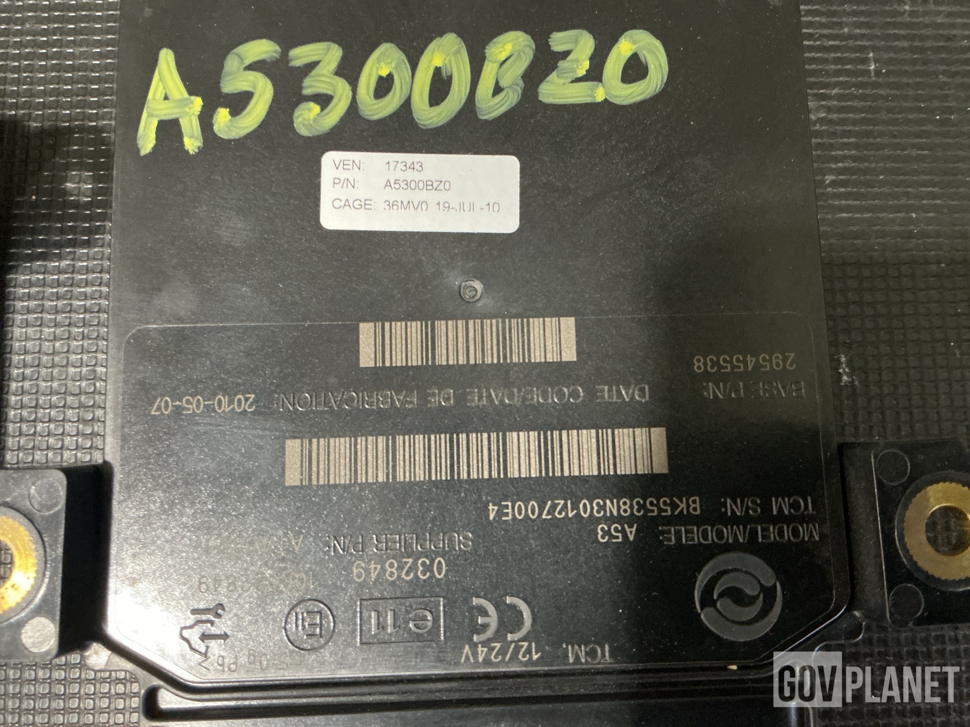 (4) Allison Transmission 29545538 Electronic Components Assemblies