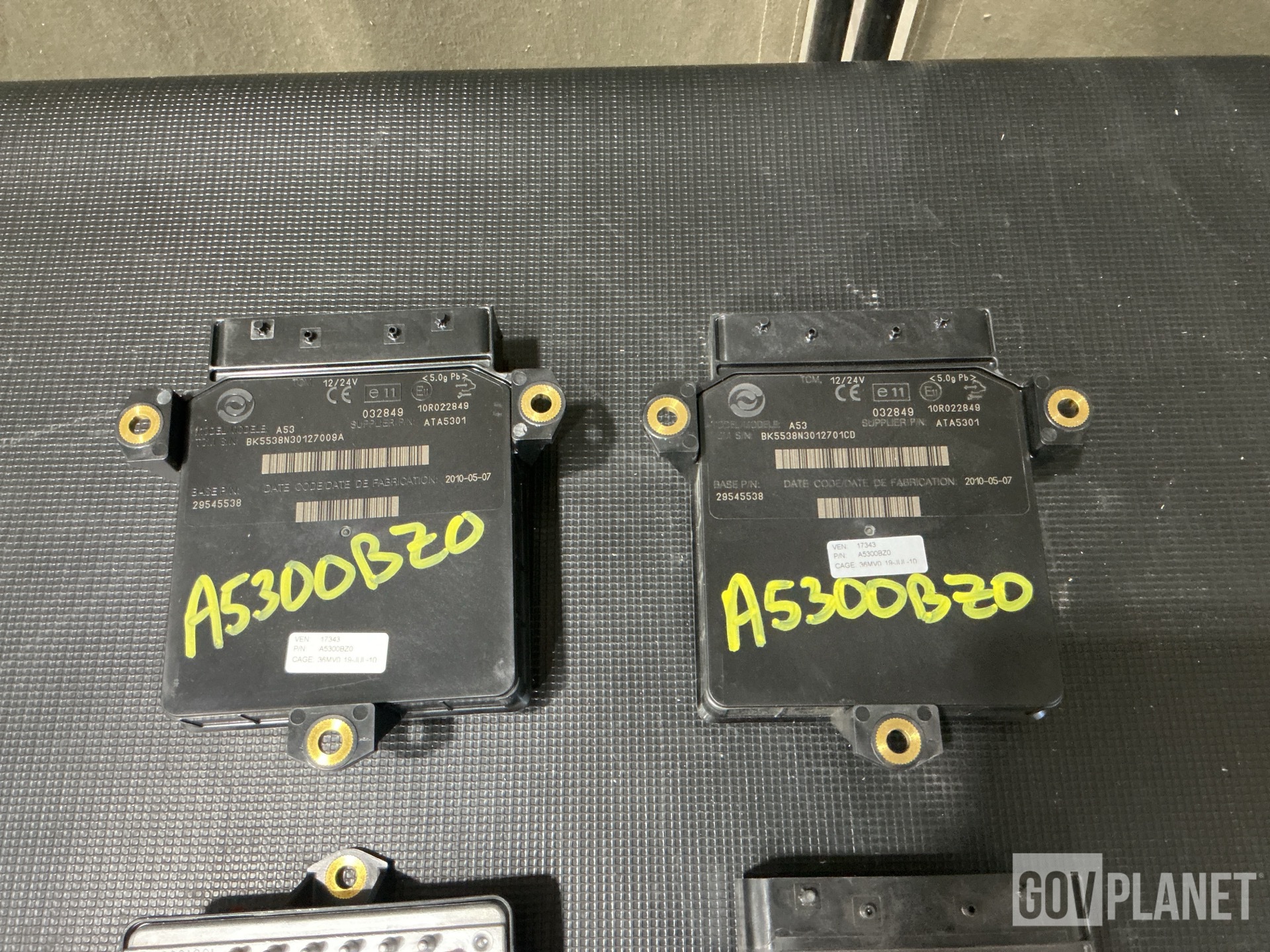 (4) Allison Transmission 29545538 Electronic Components Assemblies