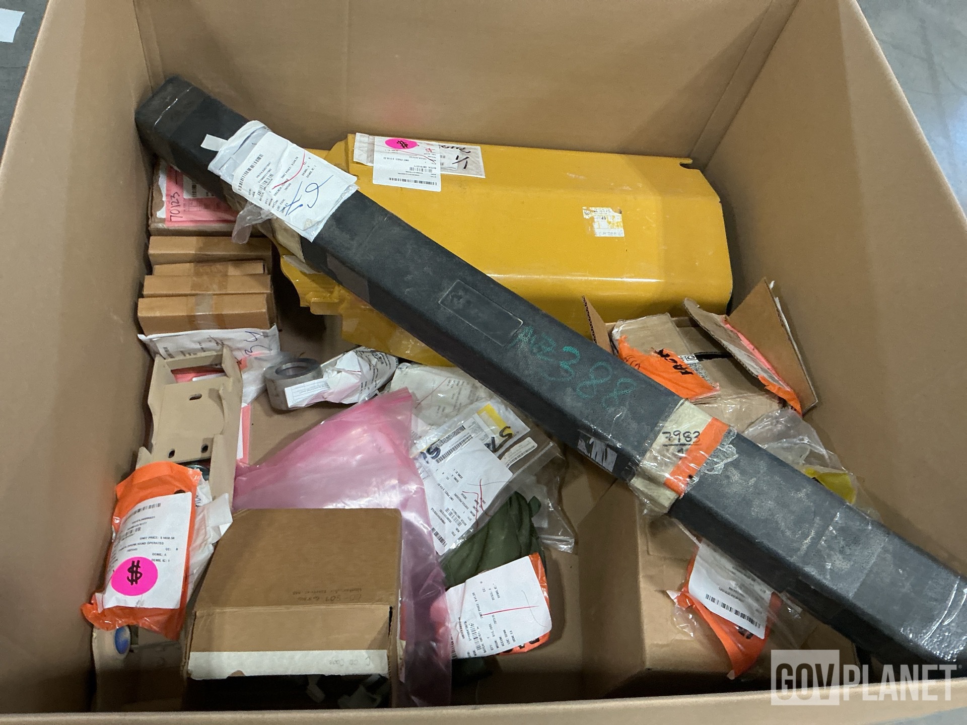 (1) Access Cover, (1) Air Filter Unit, (1) Drum Winch & Assorted Items