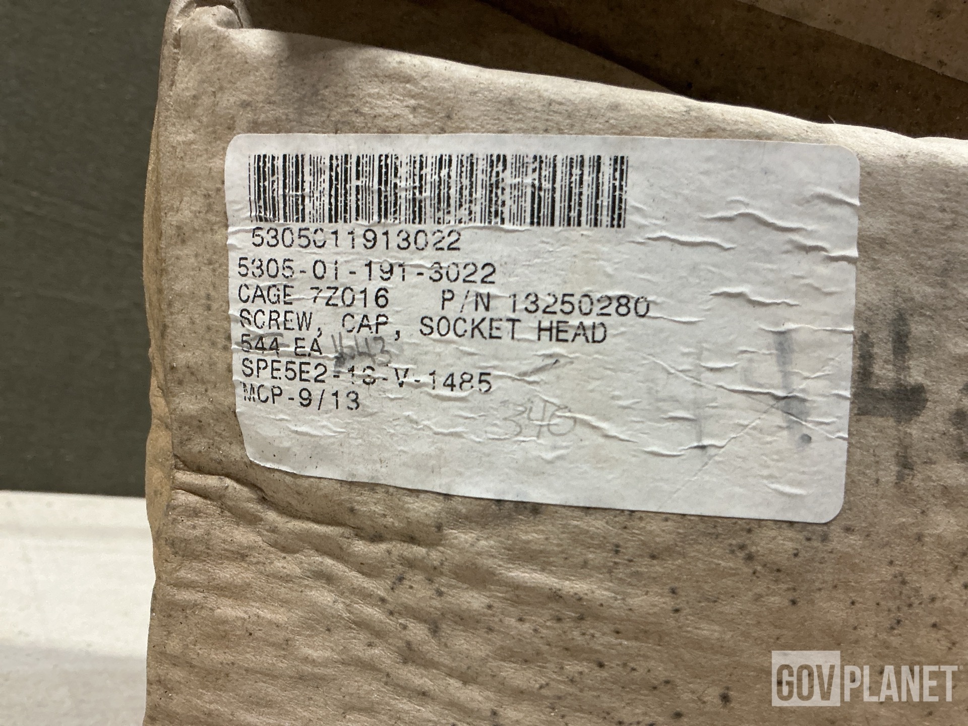 (340) Kampi Components 13250280 Socket Head Cap Screws