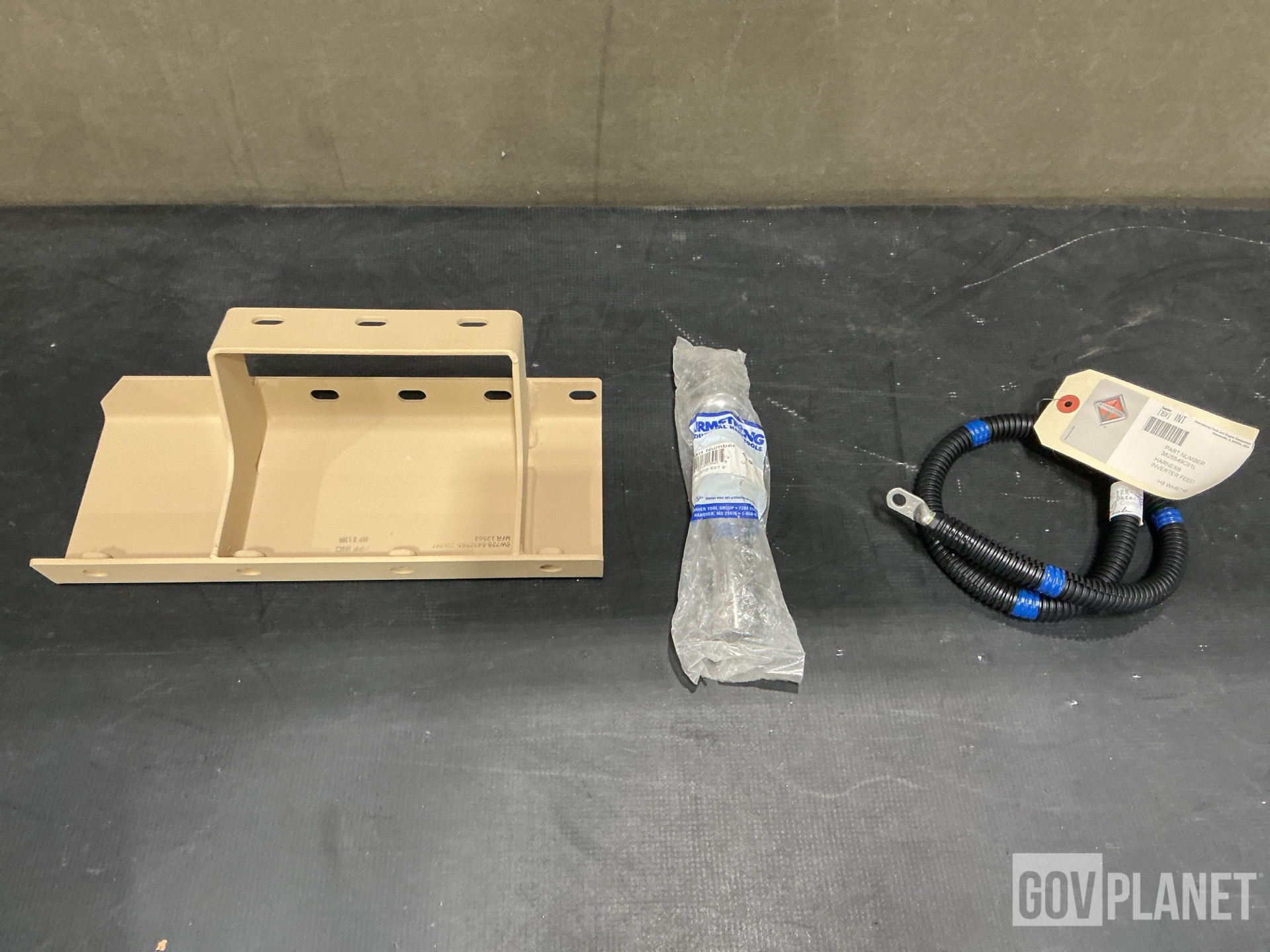 (14) Extensions, (5) Mounting Brackets, (25) Harnesses & Assorted Items