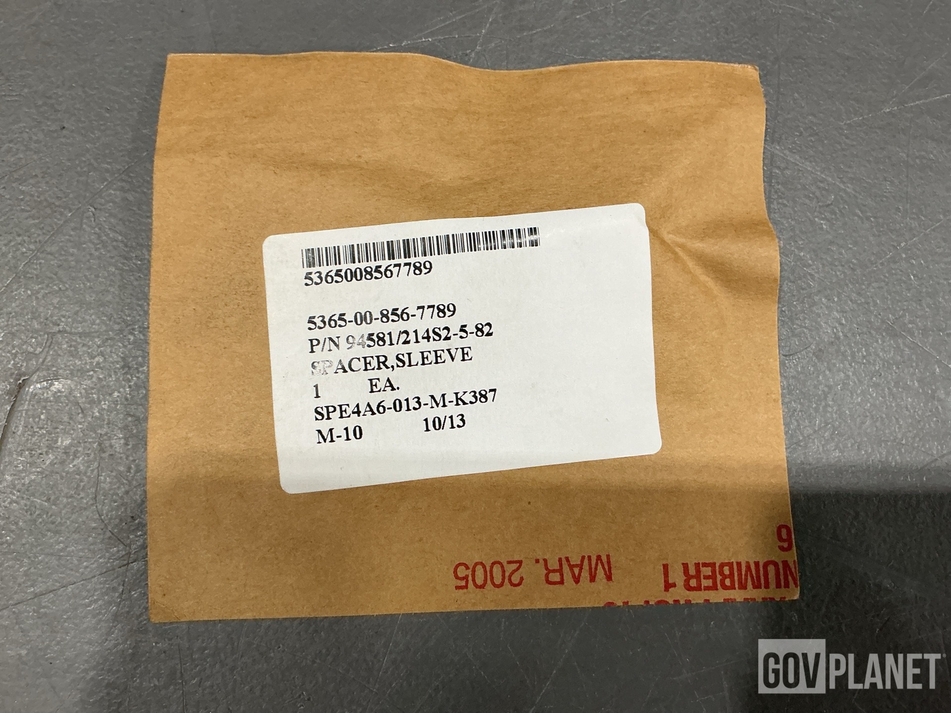 (2) Mounting Bases, (3,464) Springs, (7) Sleeve Spacers & Assorted Items