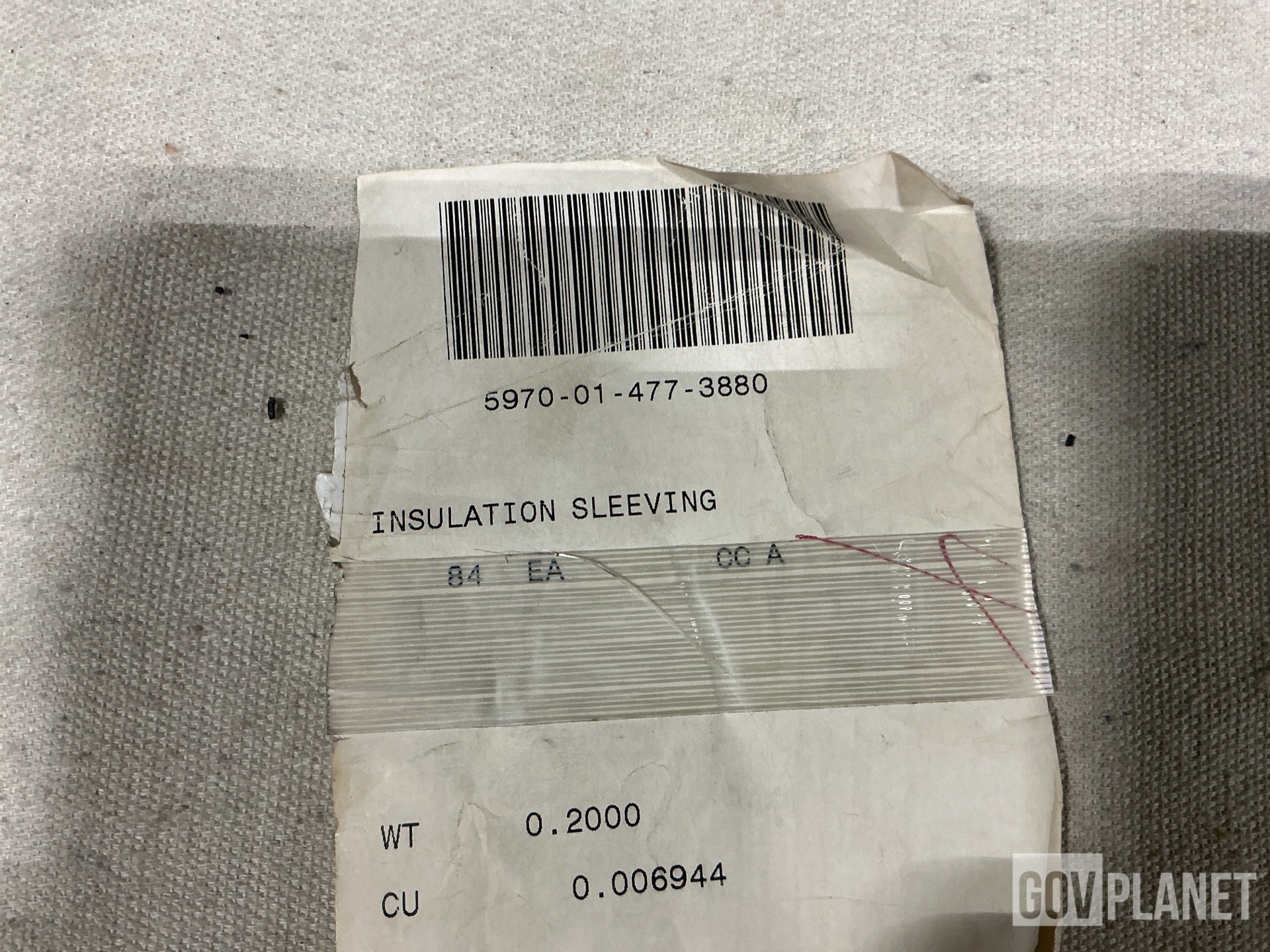 (84) Tyco Electronics HRHF-175 FR Insulation Sleevings