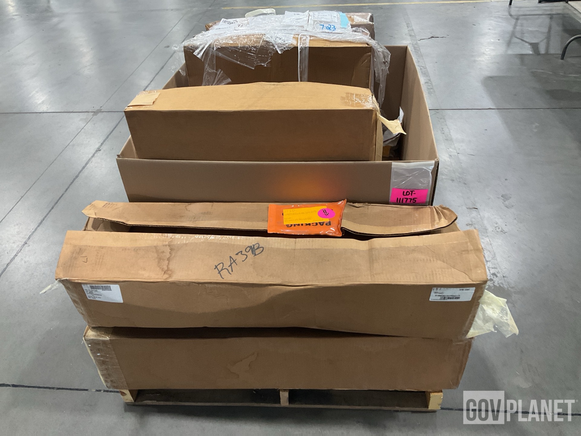 (2) Axle Shafts, (2) Towbar Adapters, (1) Steering Shaft & Assorted Items