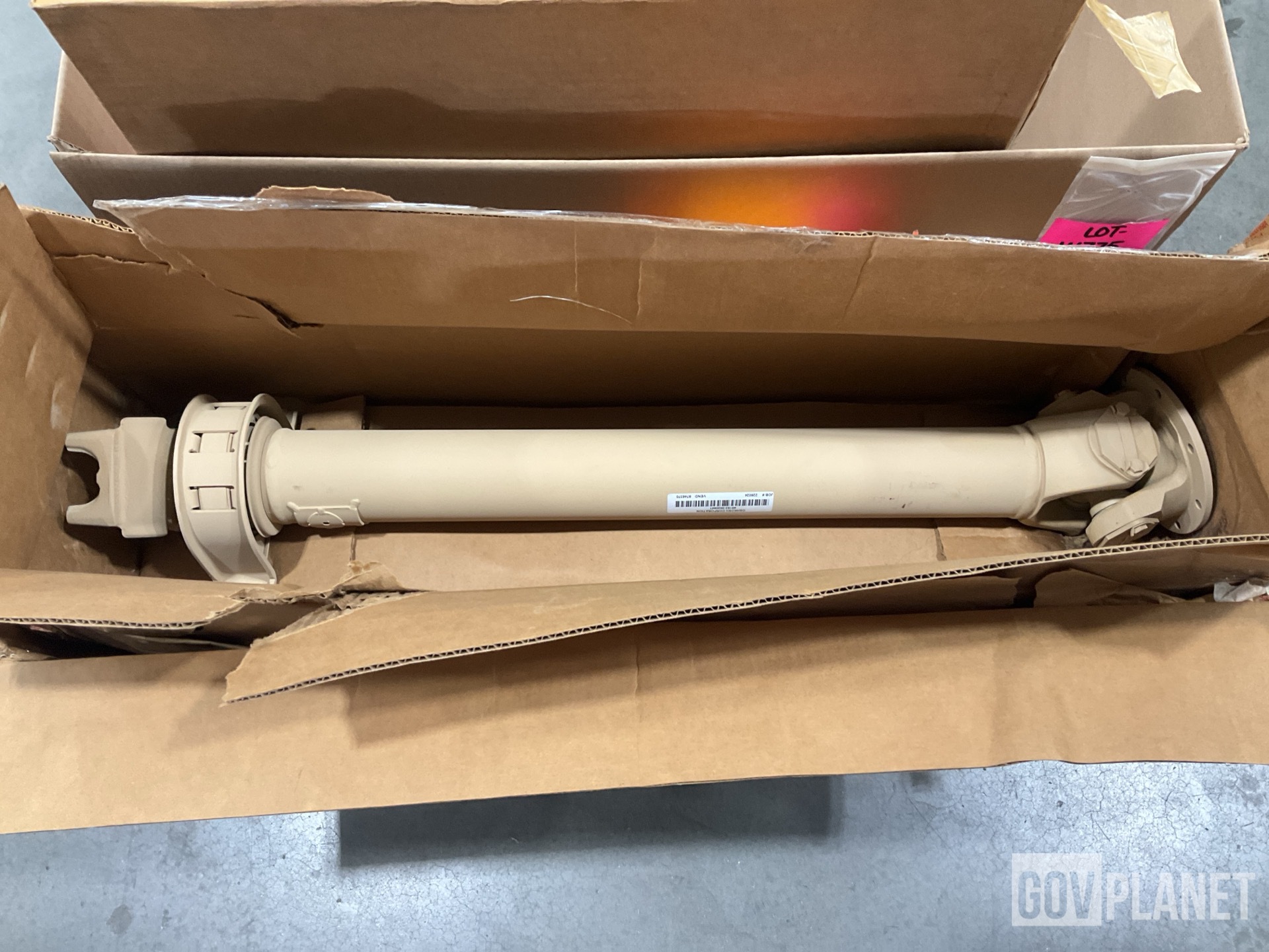 (2) Axle Shafts, (2) Towbar Adapters, (1) Steering Shaft & Assorted Items