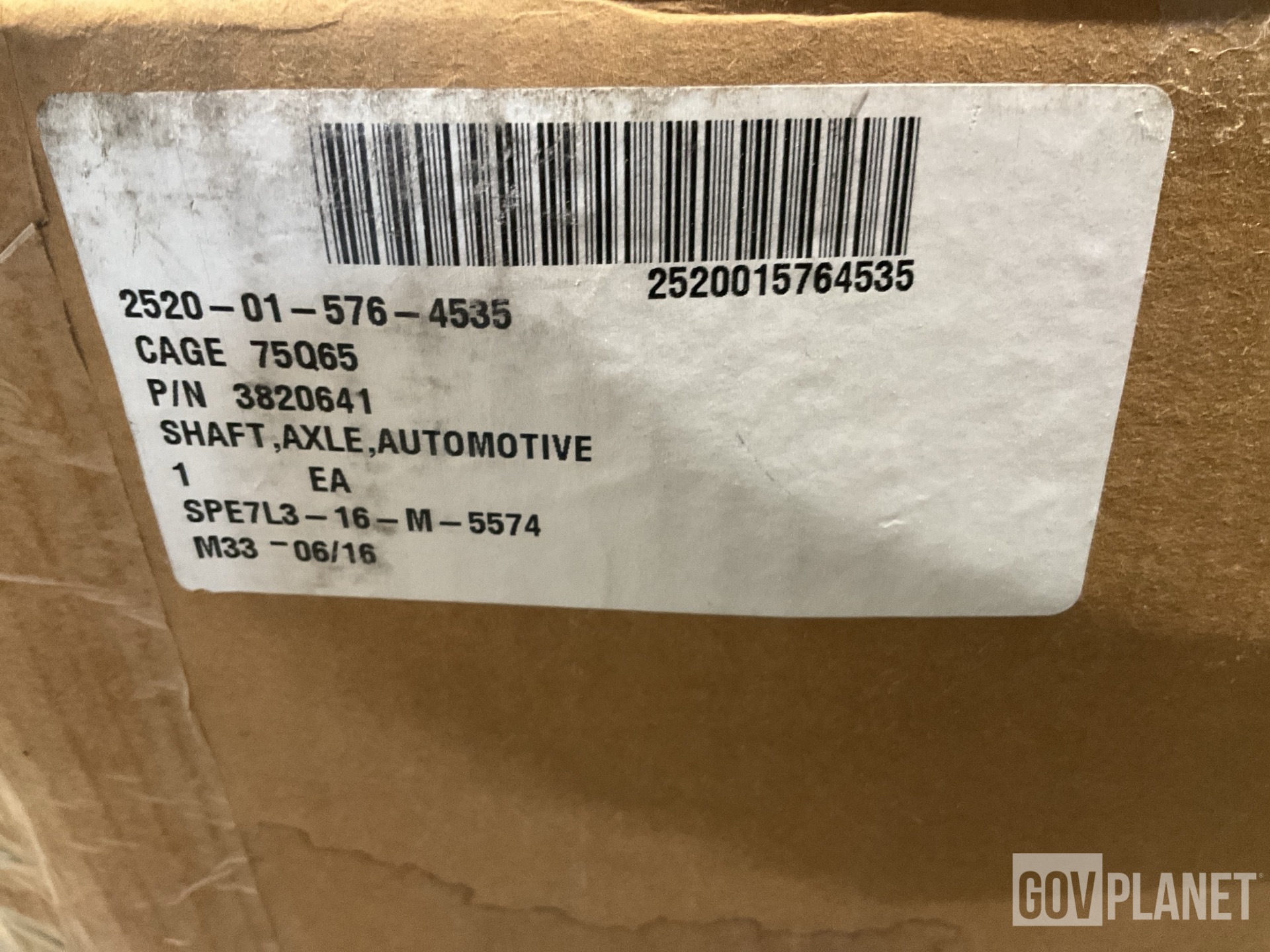 (2) Axle Shafts, (2) Towbar Adapters, (1) Steering Shaft & Assorted Items