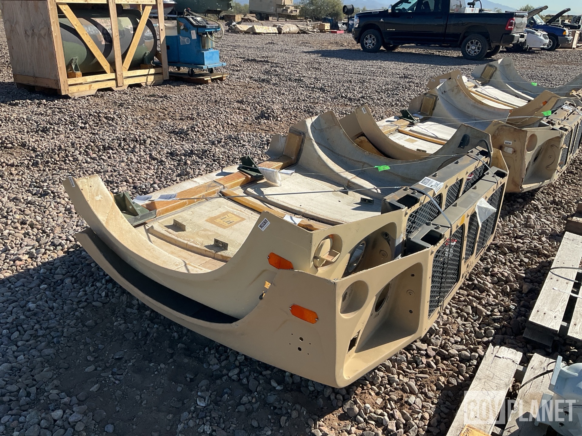 (2) Oshkosh Engine Compartment Hoods