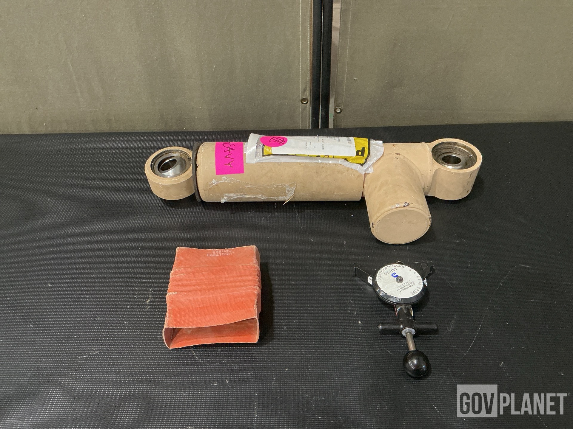 (1) Shock Absorber, (5) Boots, (2) Belt Gauges & Assorted Items