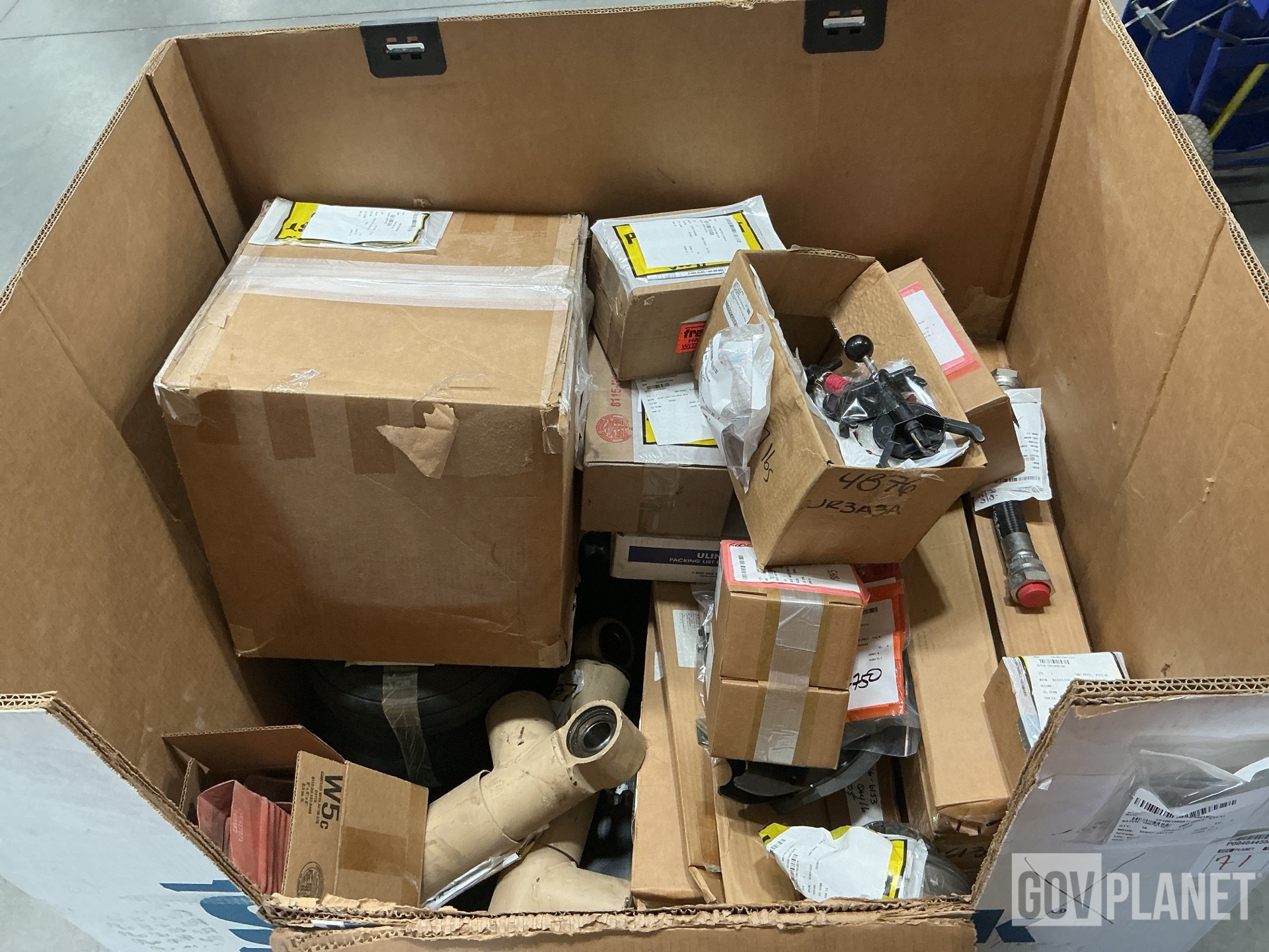 (1) Shock Absorber, (5) Boots, (2) Belt Gauges & Assorted Items
