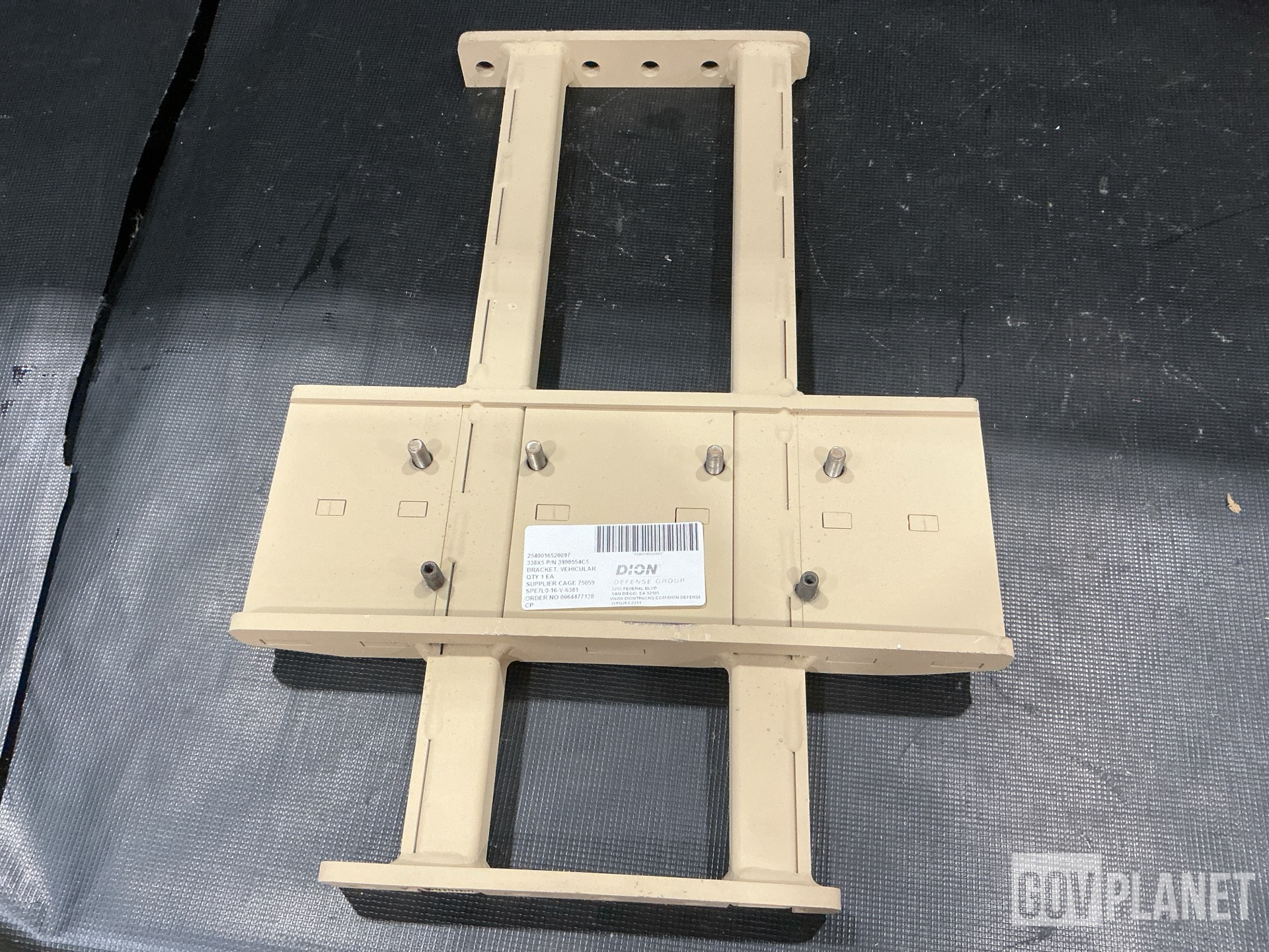 (4) Axle Shafts, (1) Instrument Panel, (2) Brackets & Assorted Items