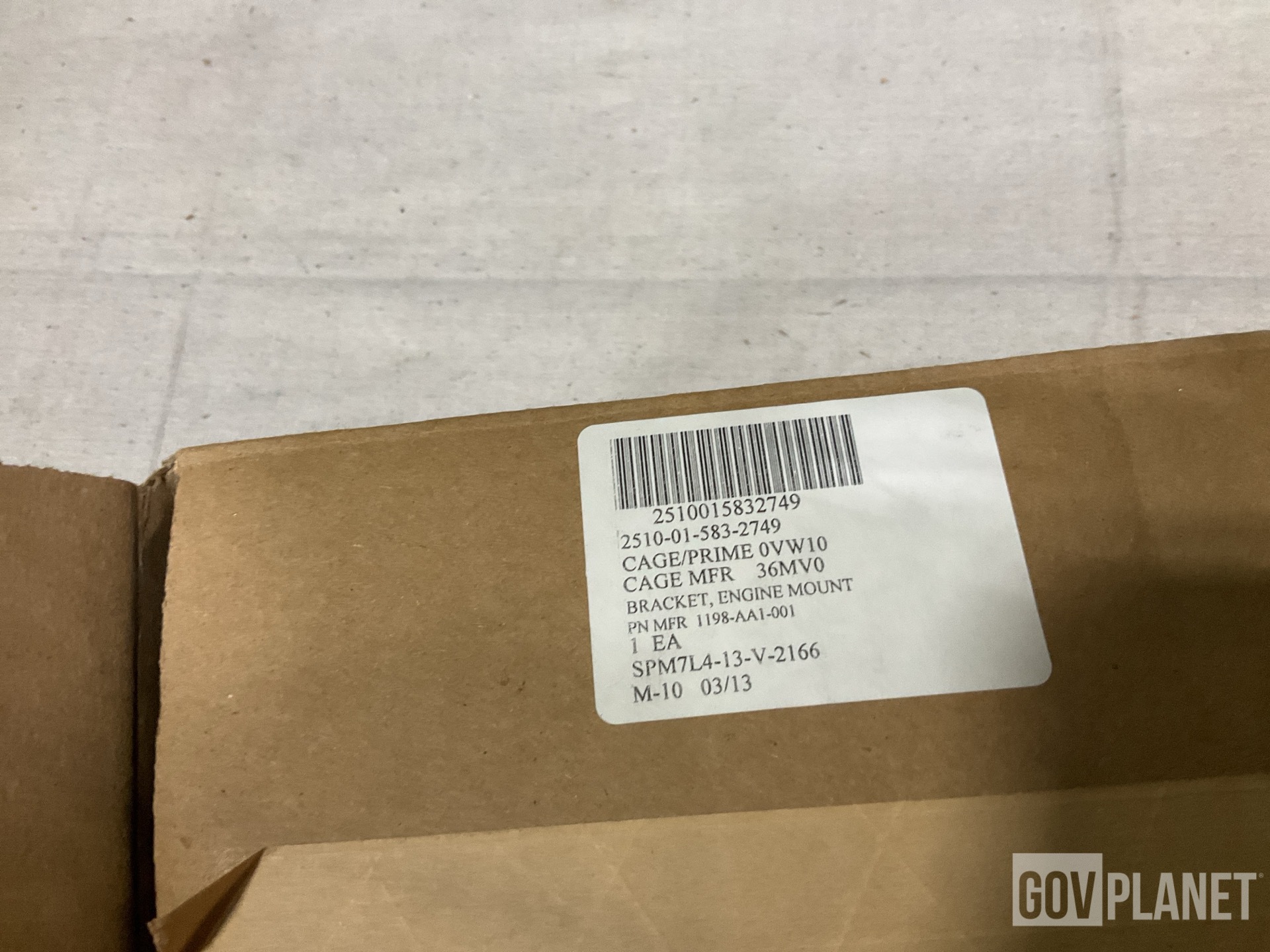 (5) Engine Mount Brackets & (1) Alternator