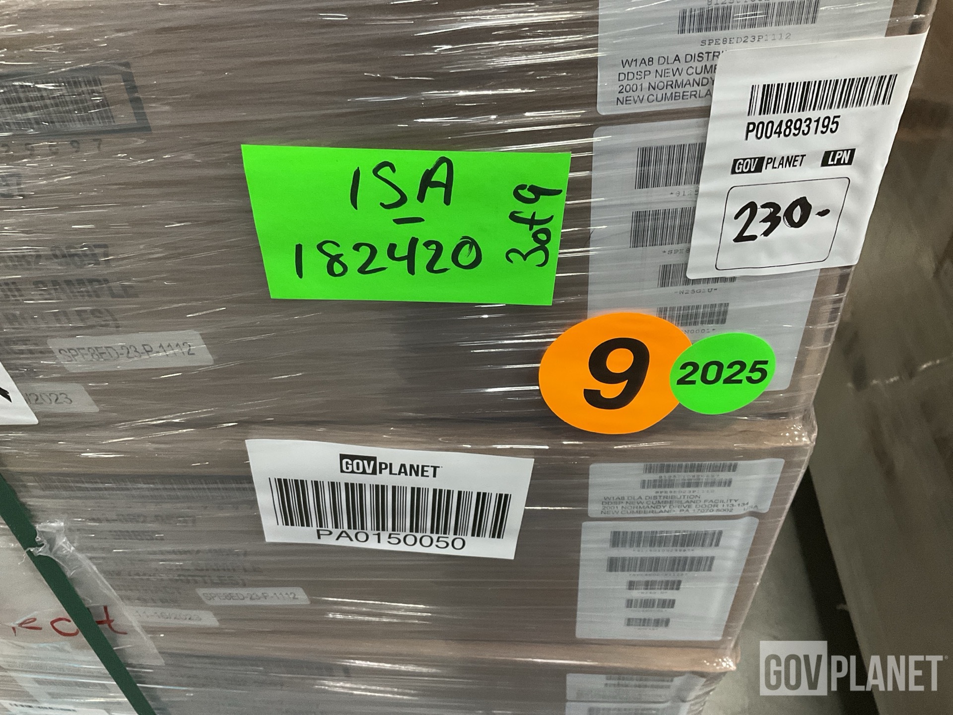 (314) Boxes of Oil Sample Bottles