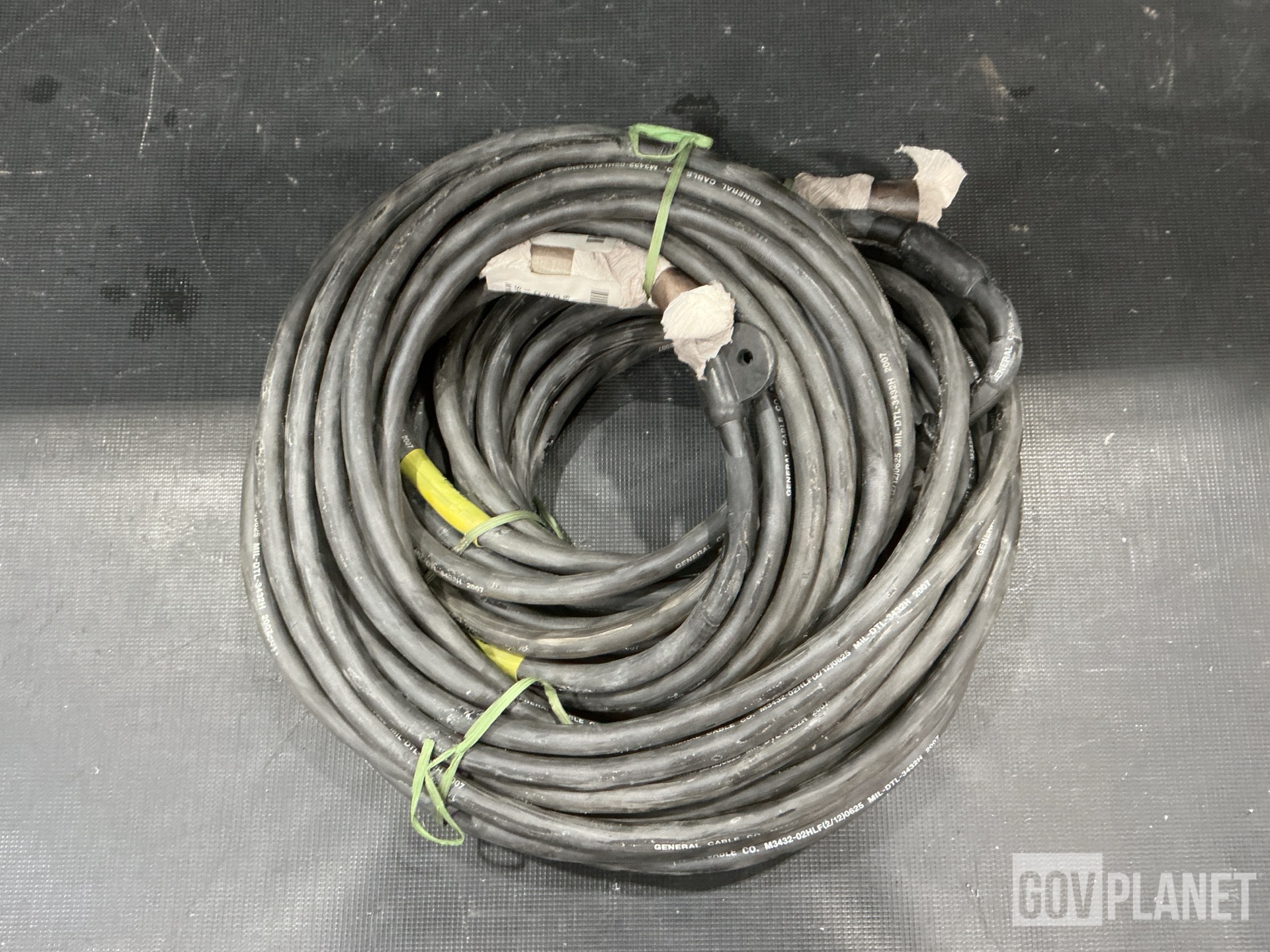 (5) Cable Assemblies, (4) Brackets, (16) Locking Plates & Assorted Items
