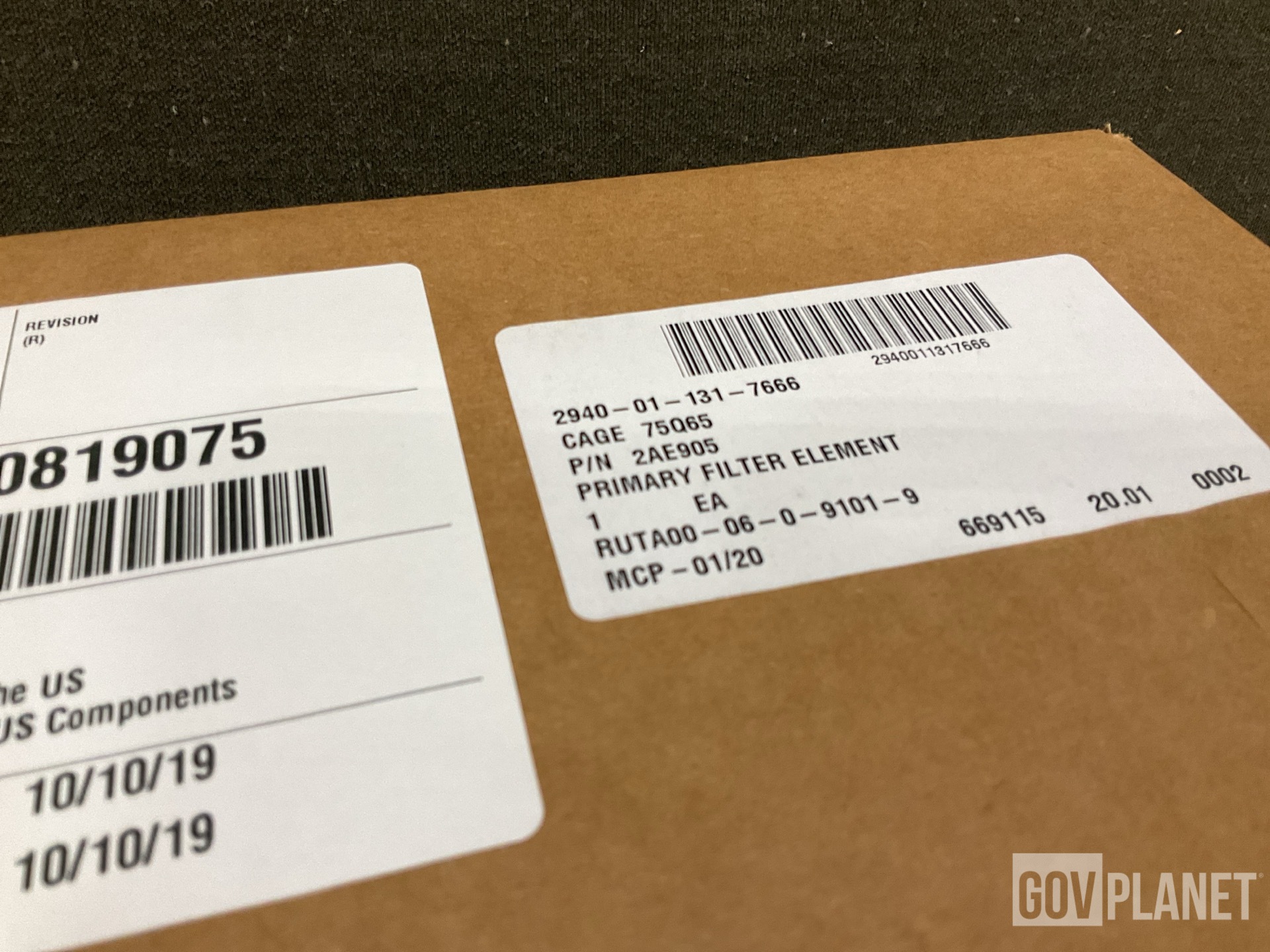 (20) Oshkosh Defense 5SK334 Vehicular Maintenance Kits