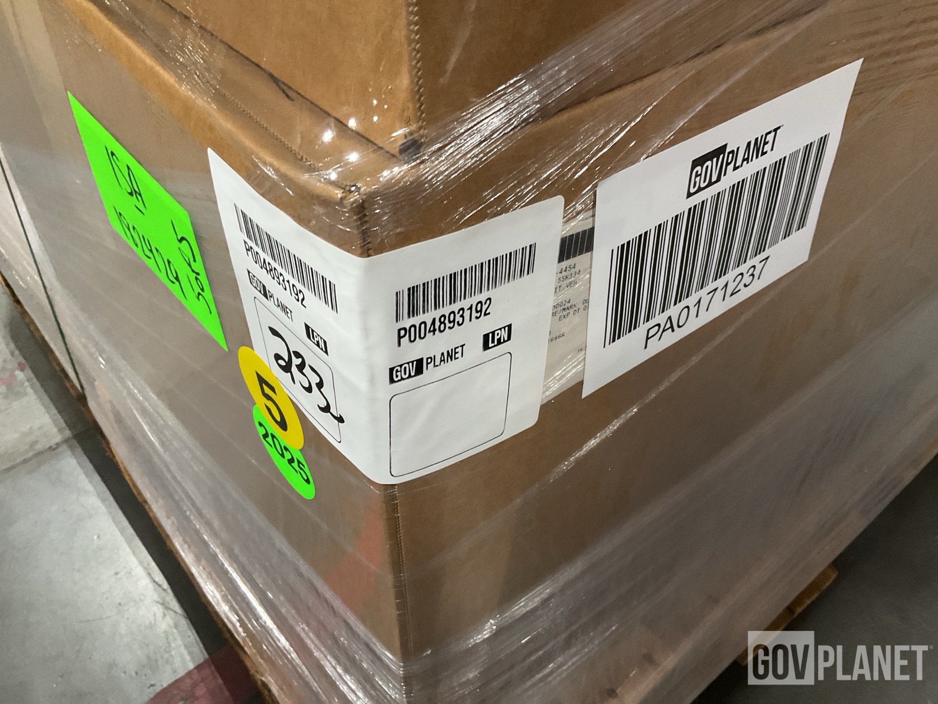 (20) Oshkosh Defense 5SK334 Vehicular Maintenance Kits