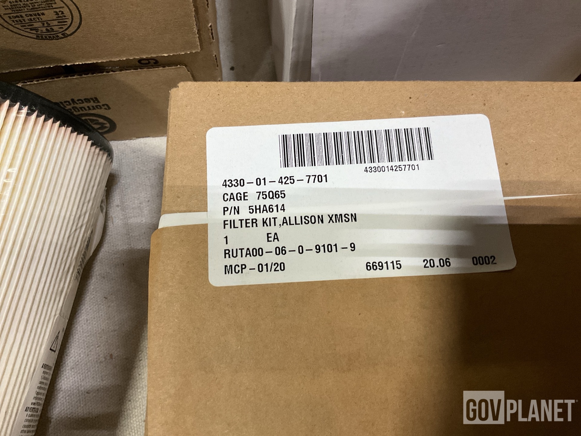 (20) Oshkosh Defense 5SK334 Vehicular Maintenance Kits