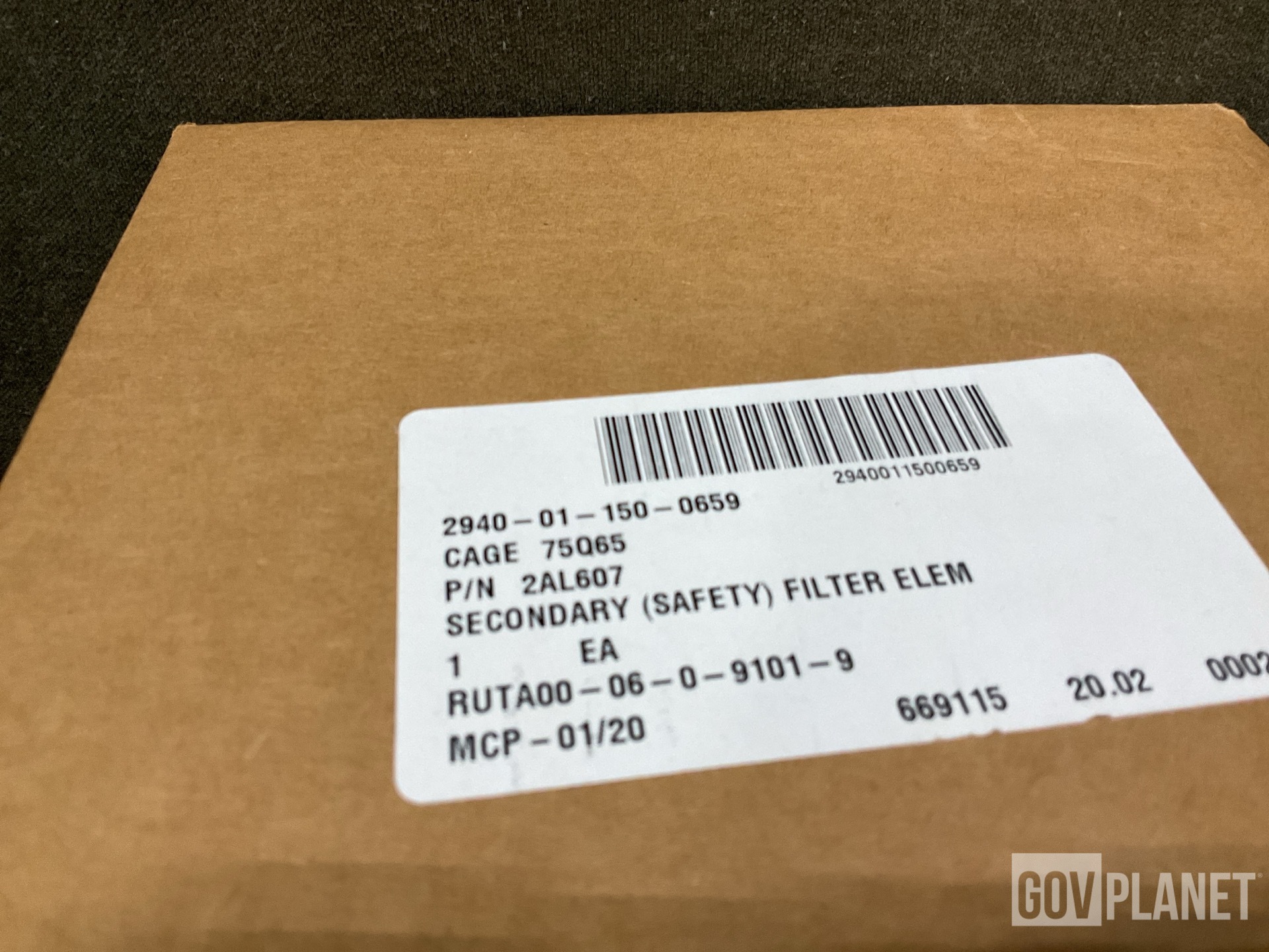 (20) Oshkosh Defense 5SK334 Vehicular Maintenance Kits