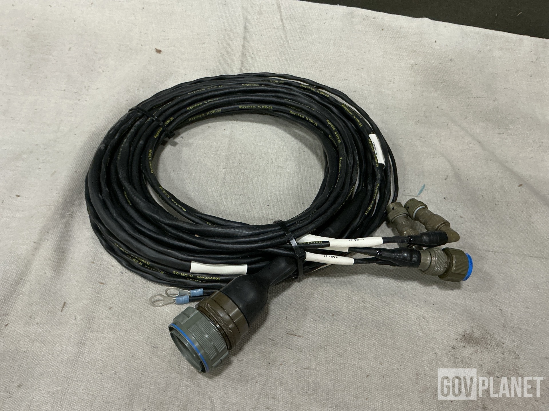 (2) BAE Systems 12520206 Branched Special Purpose Cable Assemblies