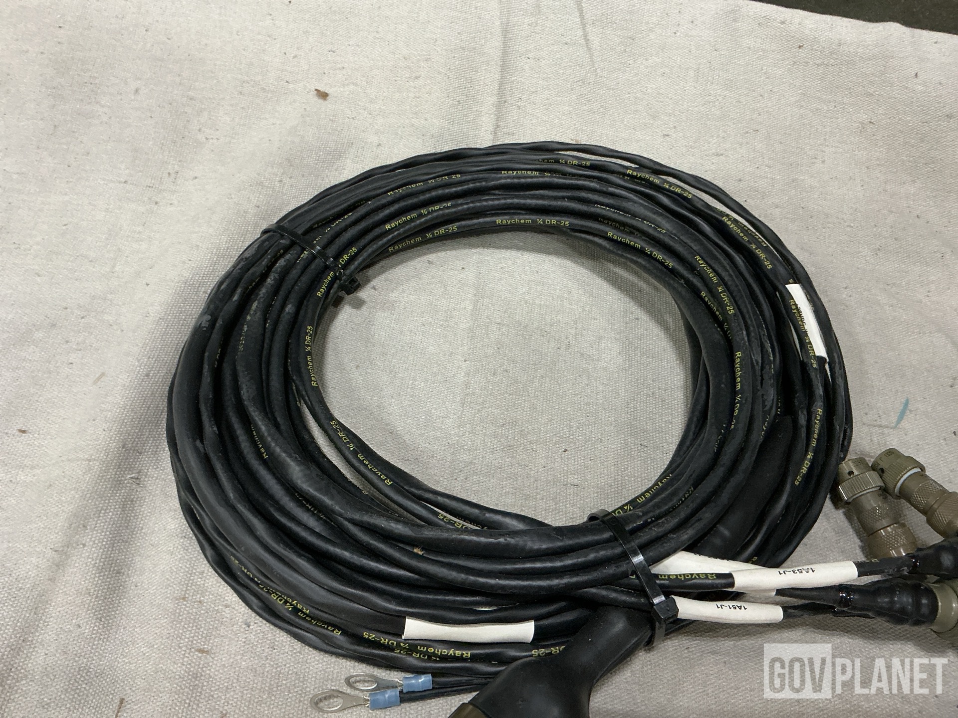 (2) BAE Systems 12520206 Branched Special Purpose Cable Assemblies