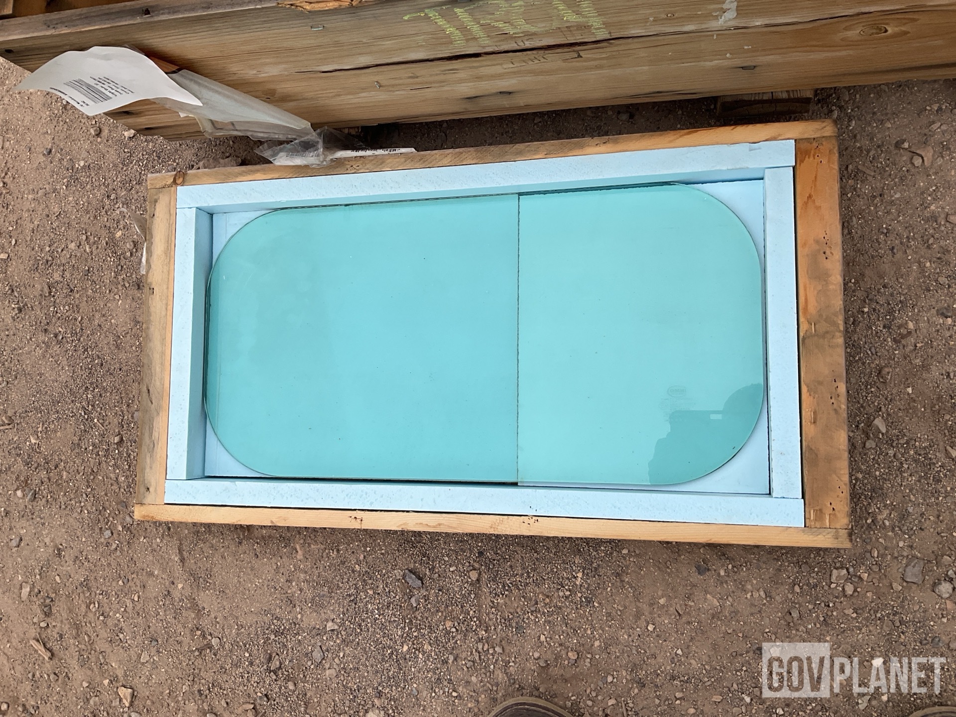 (3) Laminated Glass Panels & (1) Single Leg Wire Rope Assembly