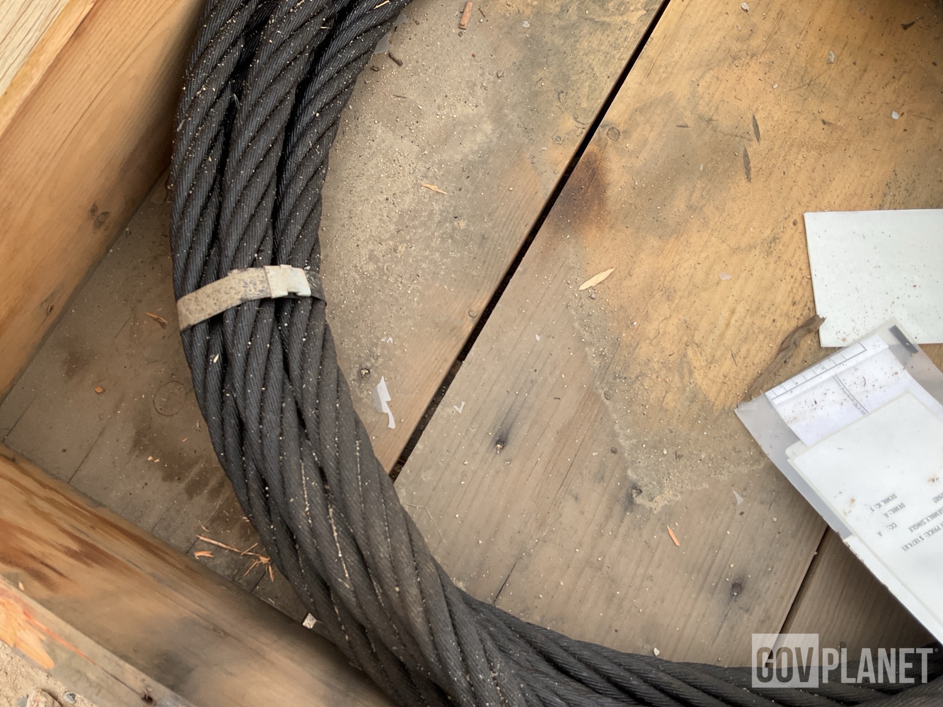 (3) Laminated Glass Panels & (1) Single Leg Wire Rope Assembly