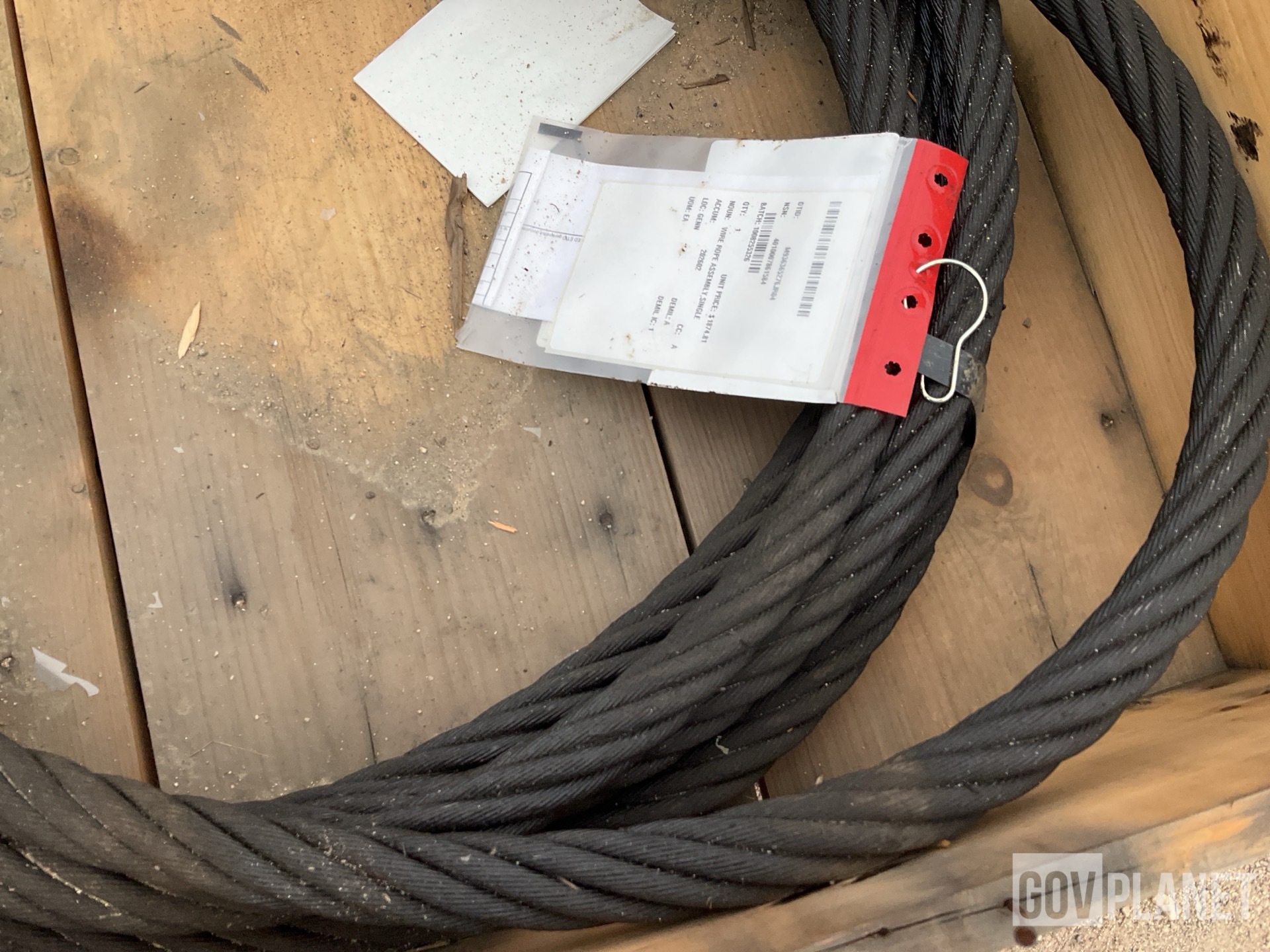 (3) Laminated Glass Panels & (1) Single Leg Wire Rope Assembly