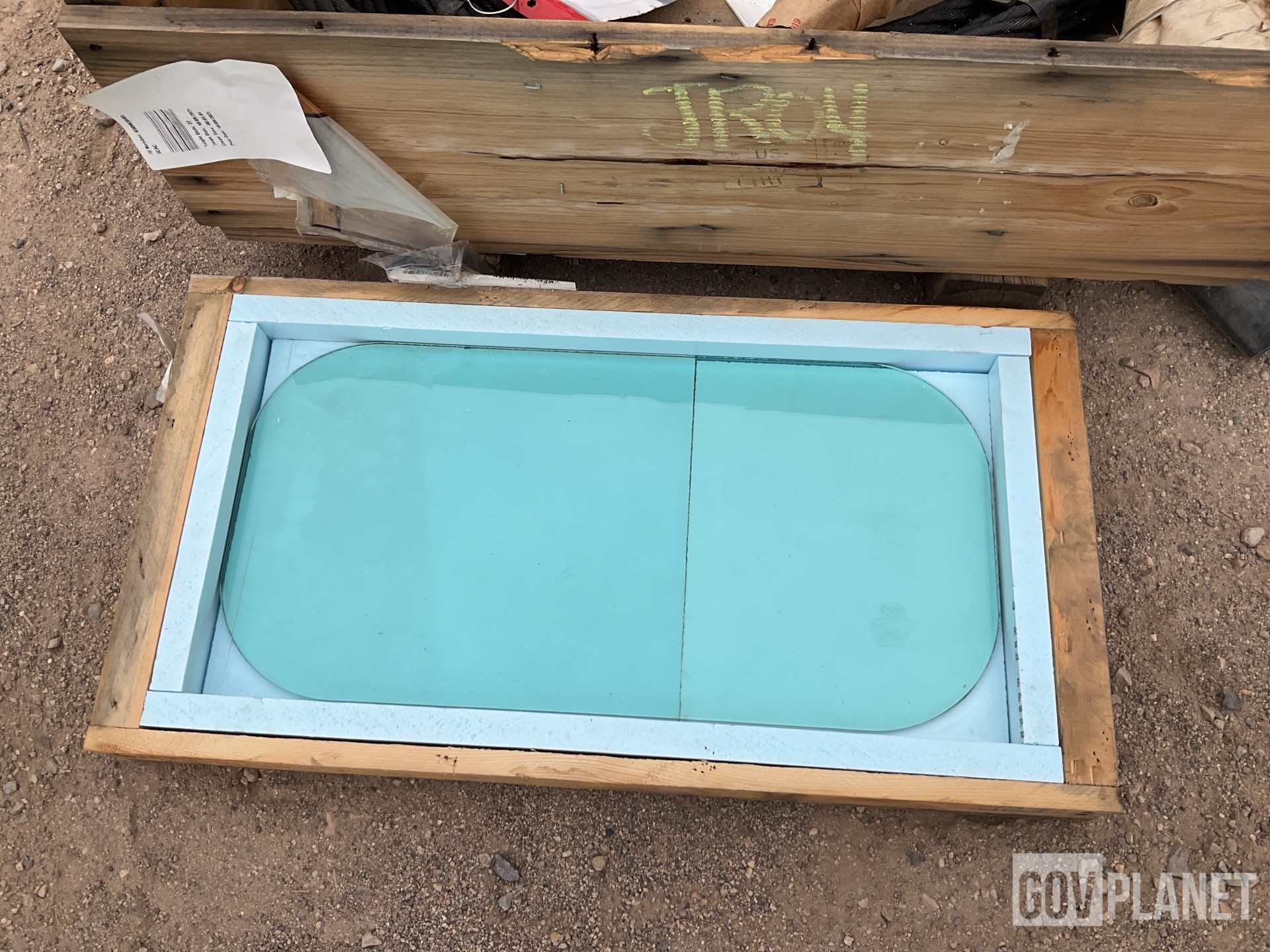 (3) Laminated Glass Panels & (1) Single Leg Wire Rope Assembly