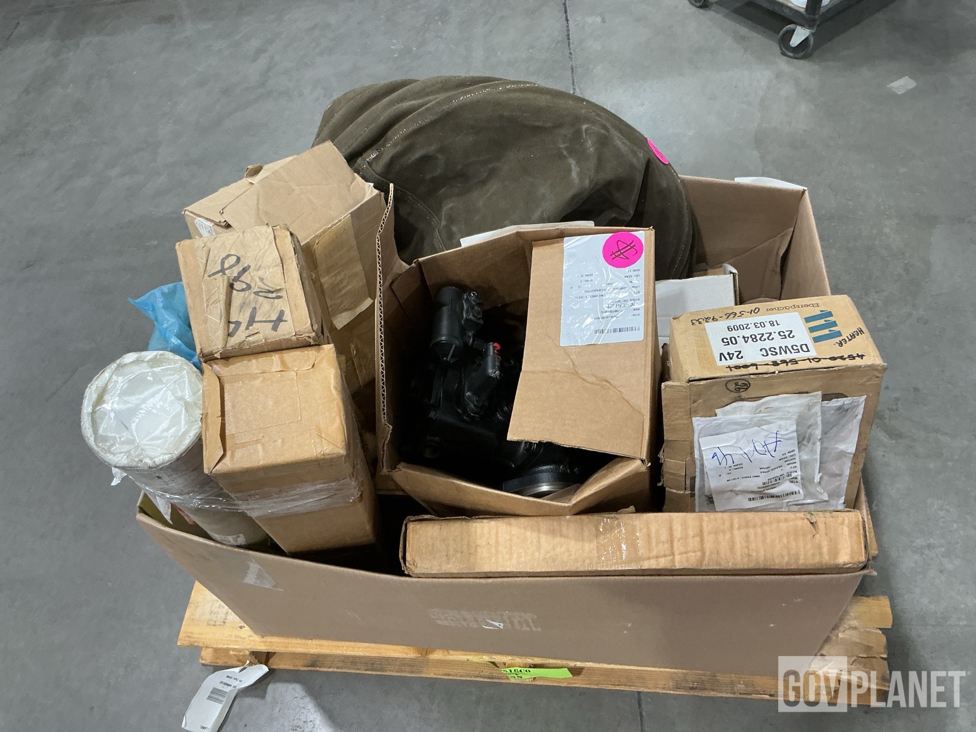 (1) Sterilization Bag, (2) Filters, (1) Compressor & Assorted Items