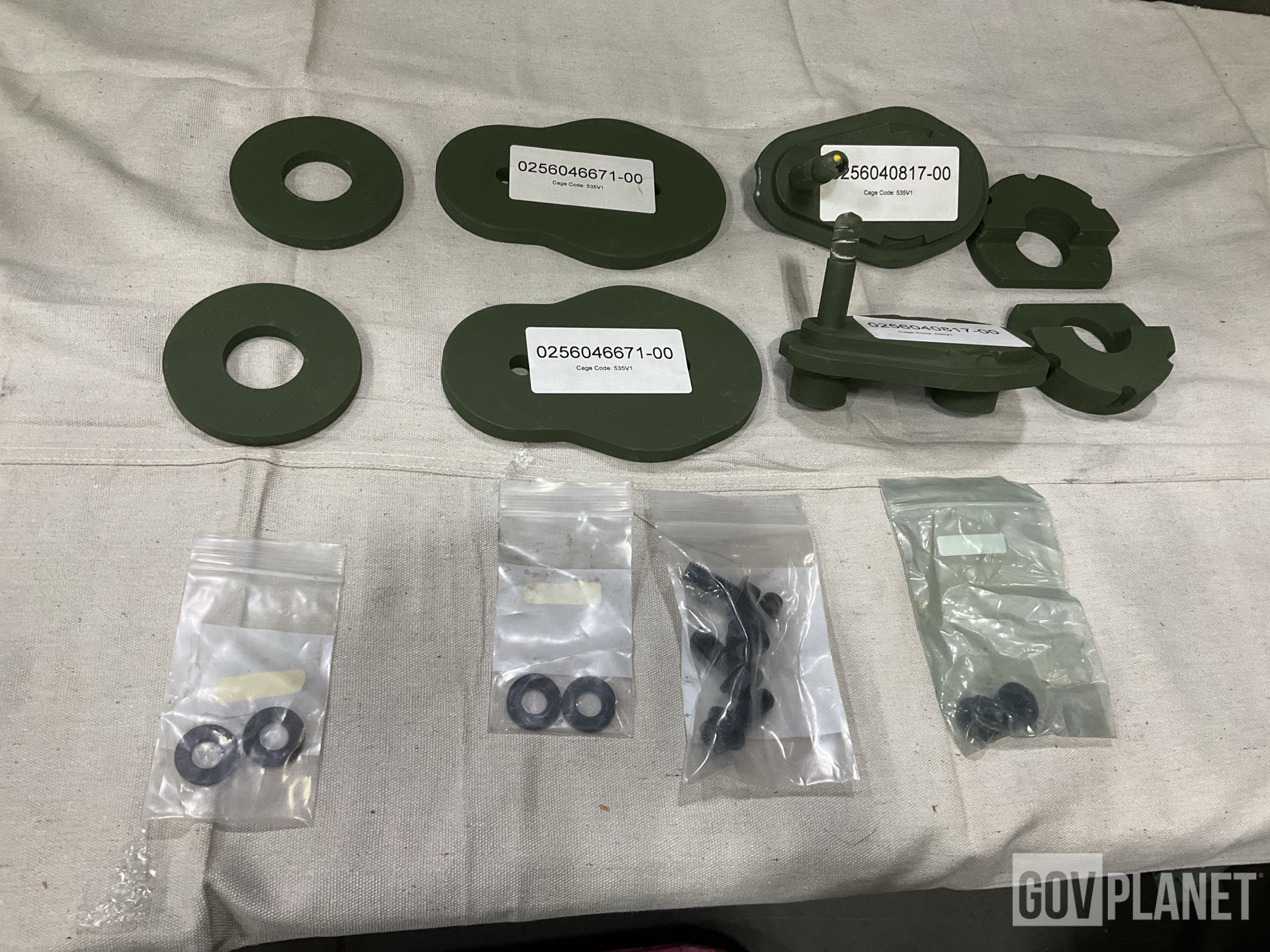 (67) Oshkosh 3904883 Service Door Plug Add-On Gun Port Service Kits