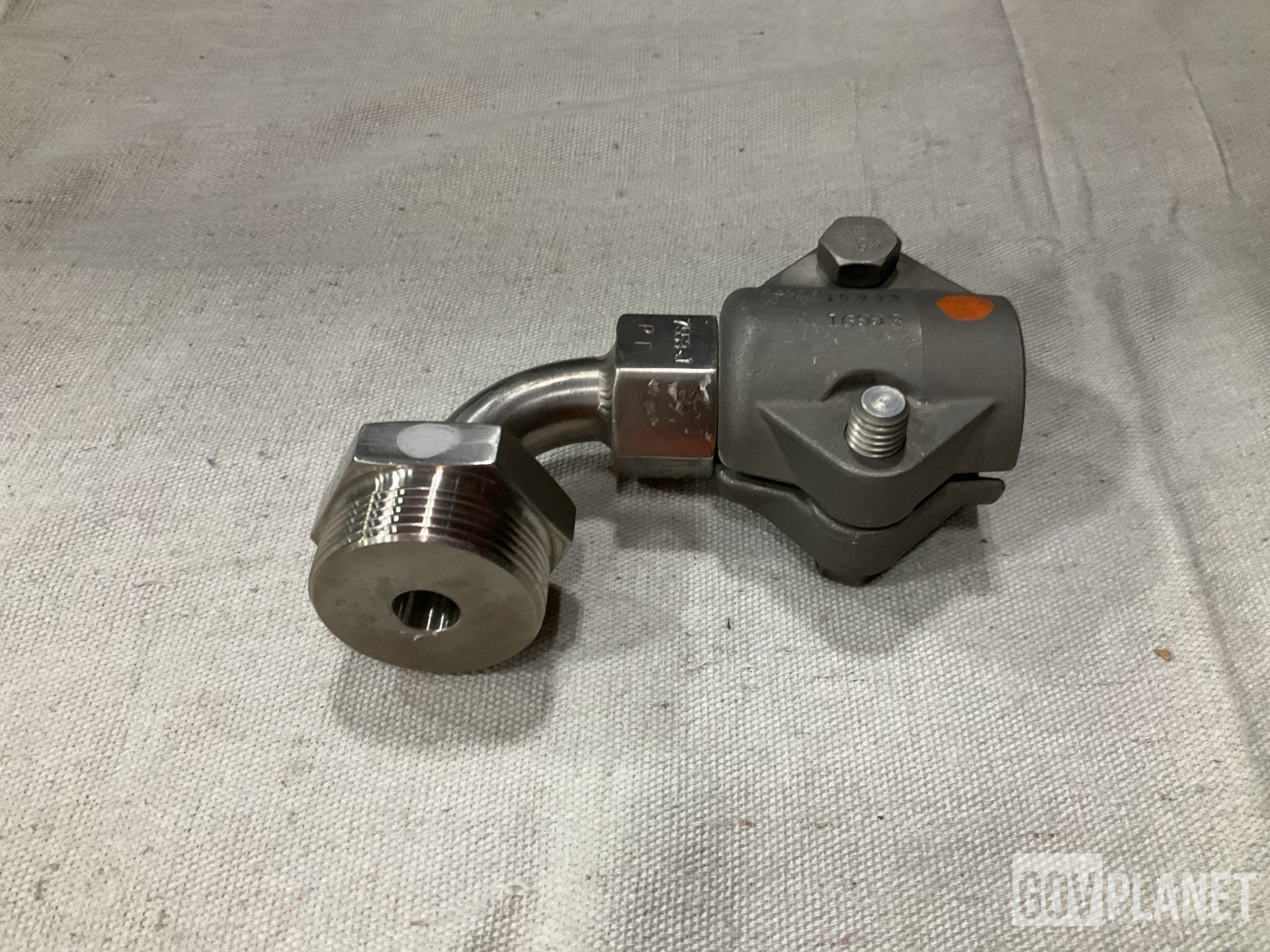 (4) Custom Hydraulic & Machine CMC-4-5903-1/2-12 Hose to Boss Elbows