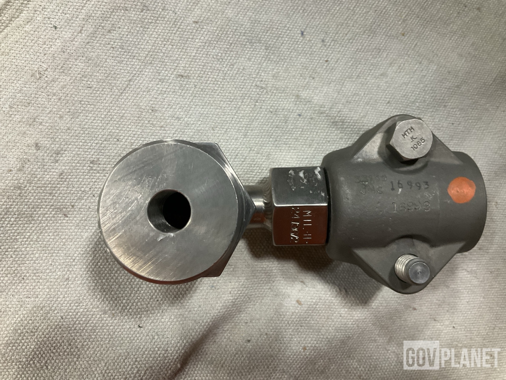 (4) Custom Hydraulic & Machine CMC-4-5903-1/2-12 Hose to Boss Elbows