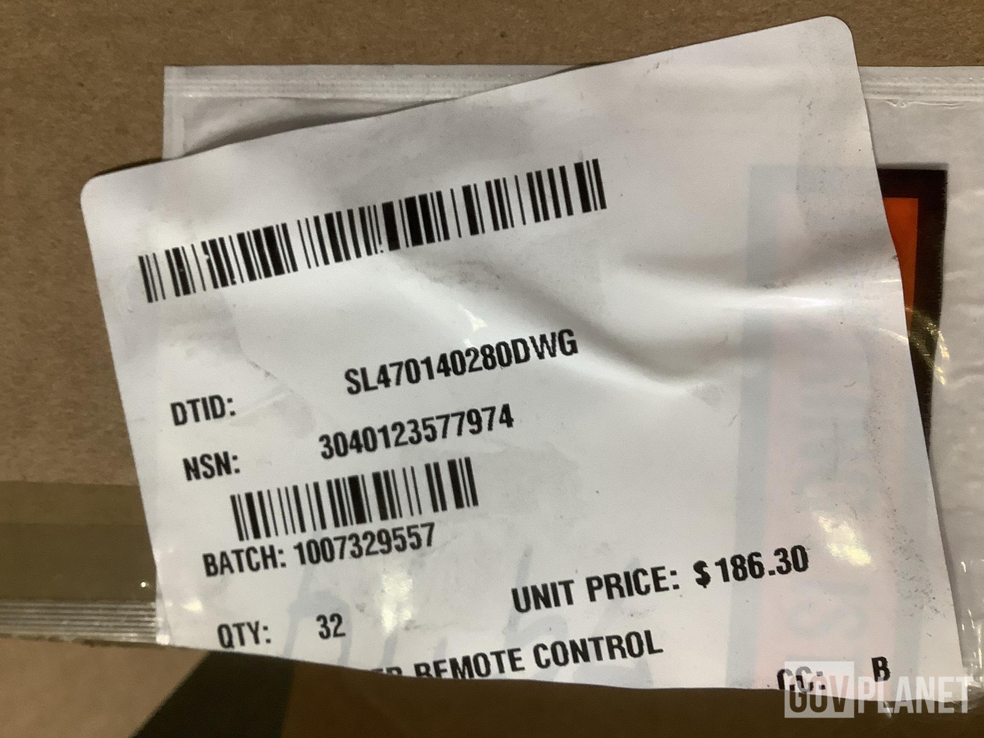 (32) General Dynamics 867011911 Remote Control Levers