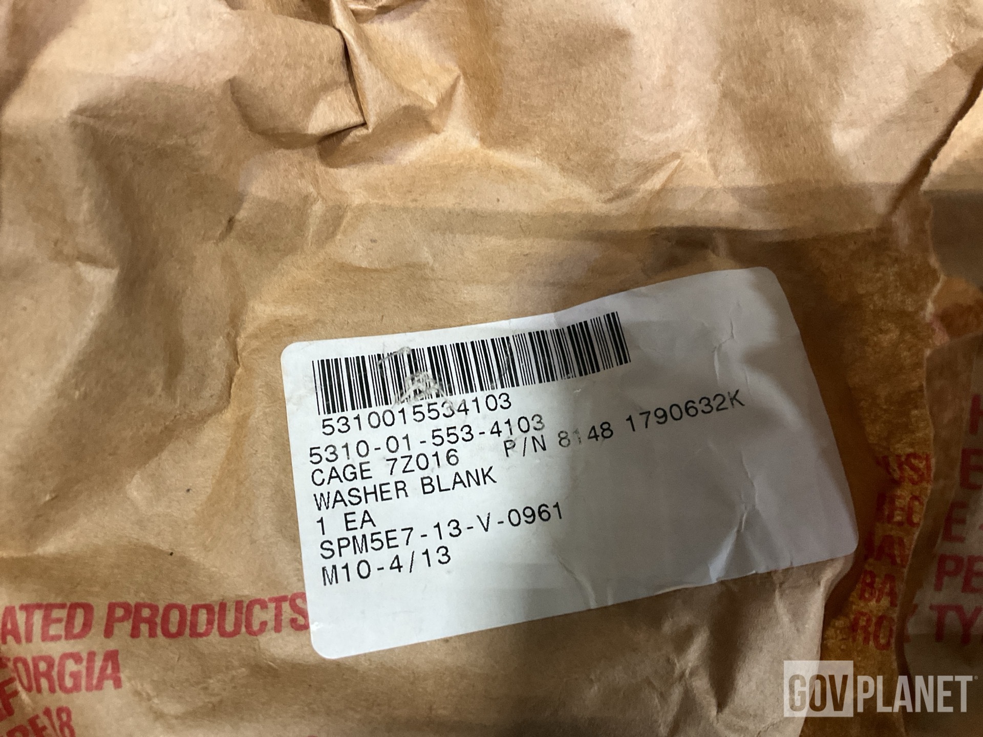 (100) RH Sheppard 2261851 Pitman Arm Washers