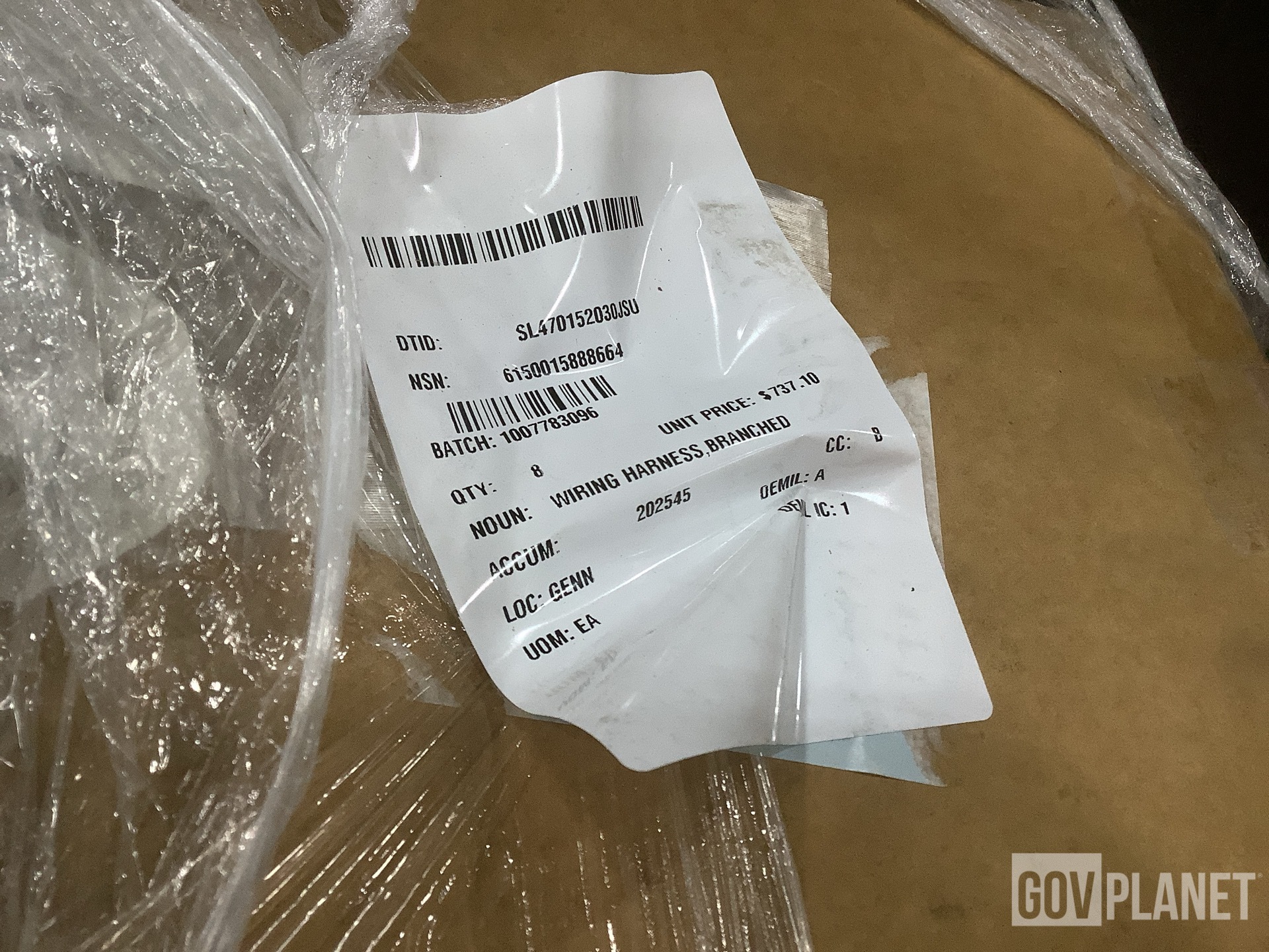 (8) 423539 Cougar Engine Harnesses
